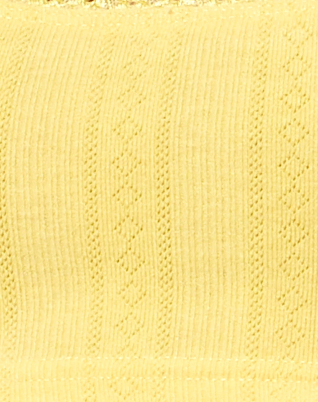 Alena Bralette in Pointelle Lemon Diamond Shape