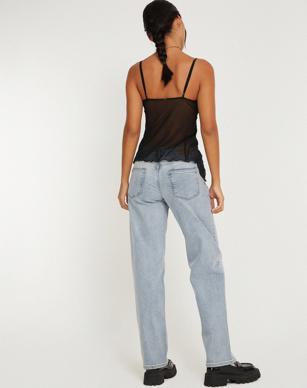 Ariela Butterfly Top in Black