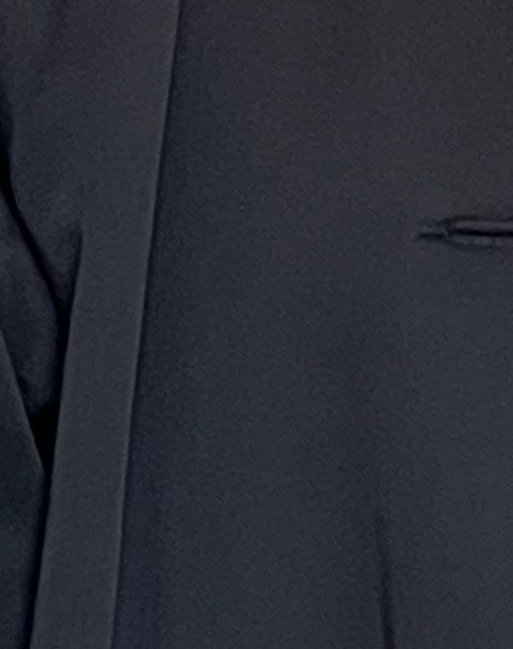 Assa Trench Coat in Black with Stripe Lining