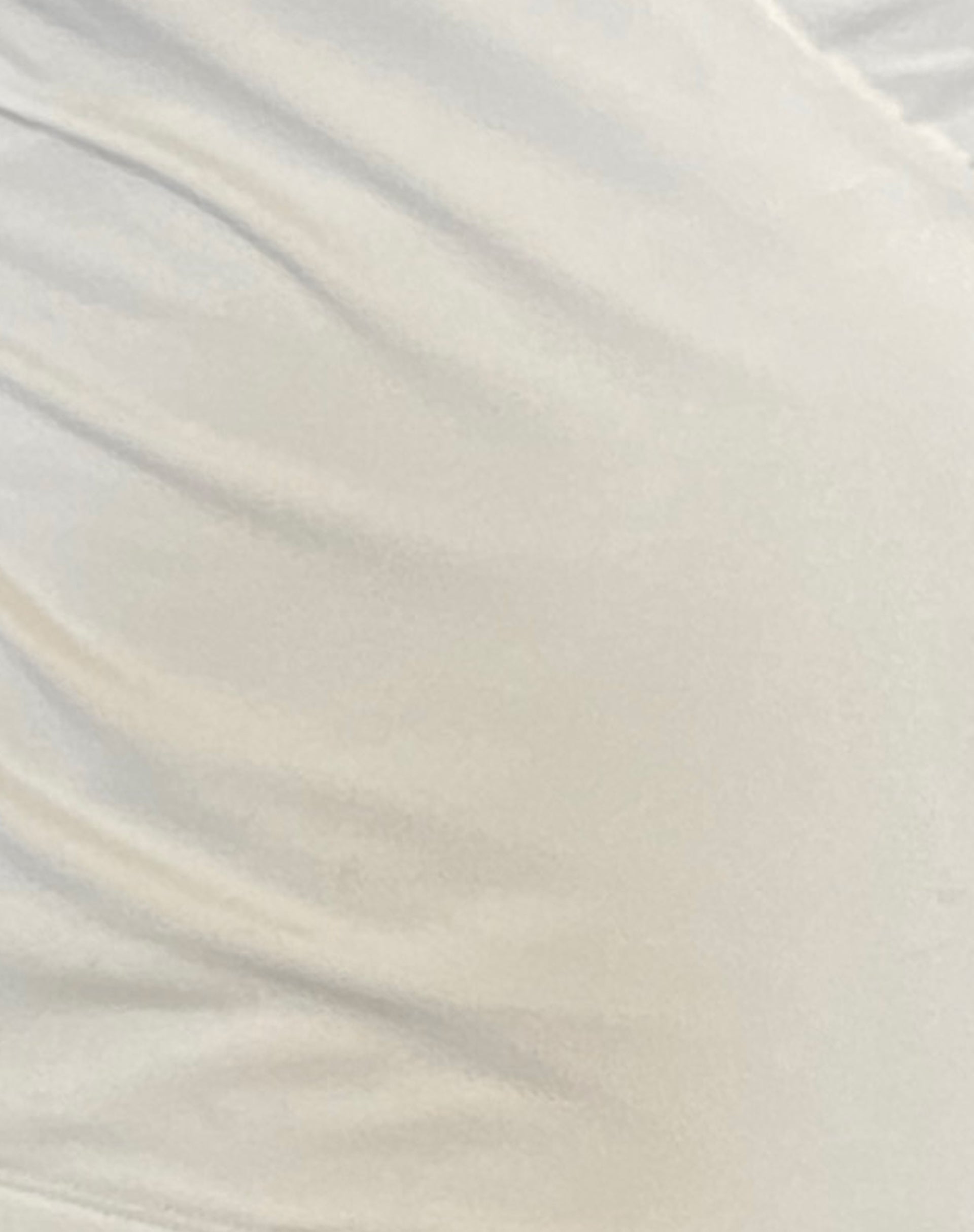 Bea Cross Front Top in Ivory Soft Touch