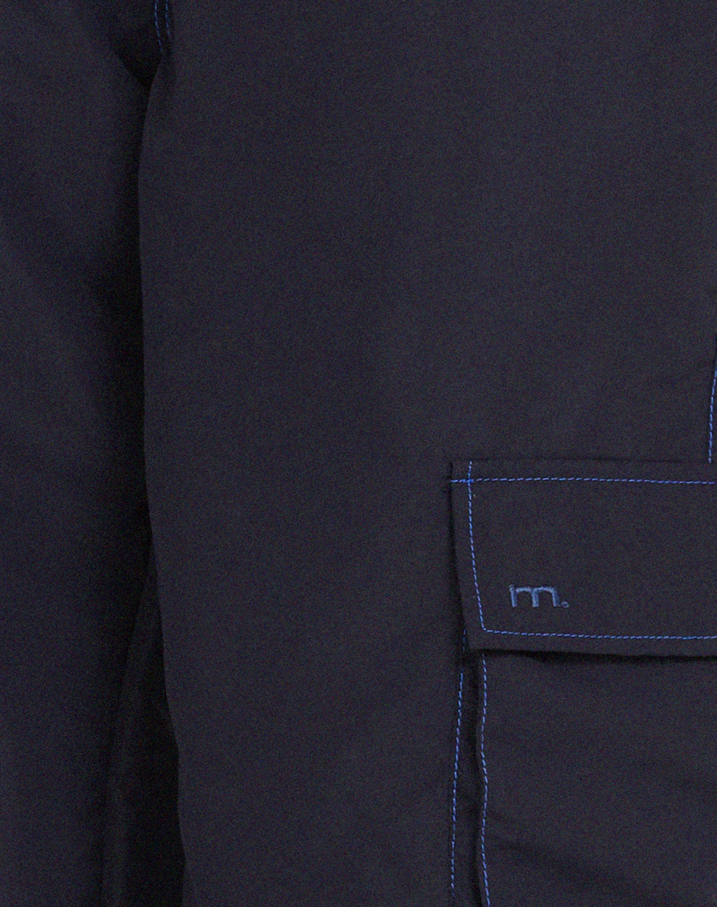 Oriells Cargo Trouser in Navy Top Stitch