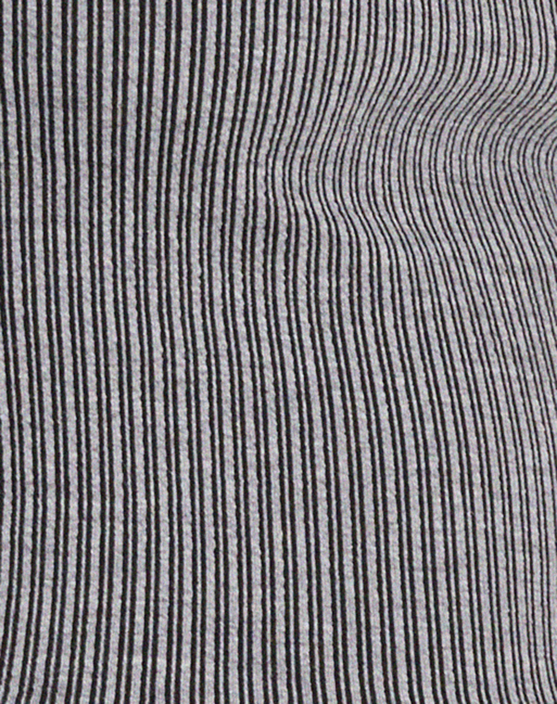 Bonlo Long Sleeve Top in Two Tone Rib Grey