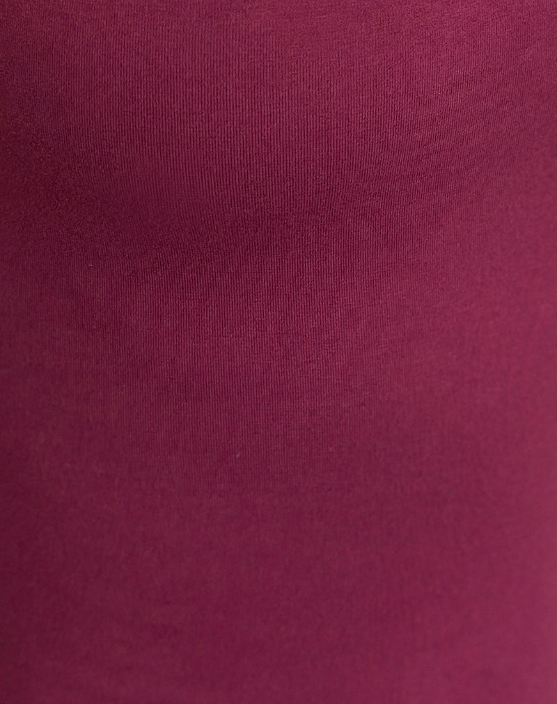 Cantana Maxi Dress in Burgundy