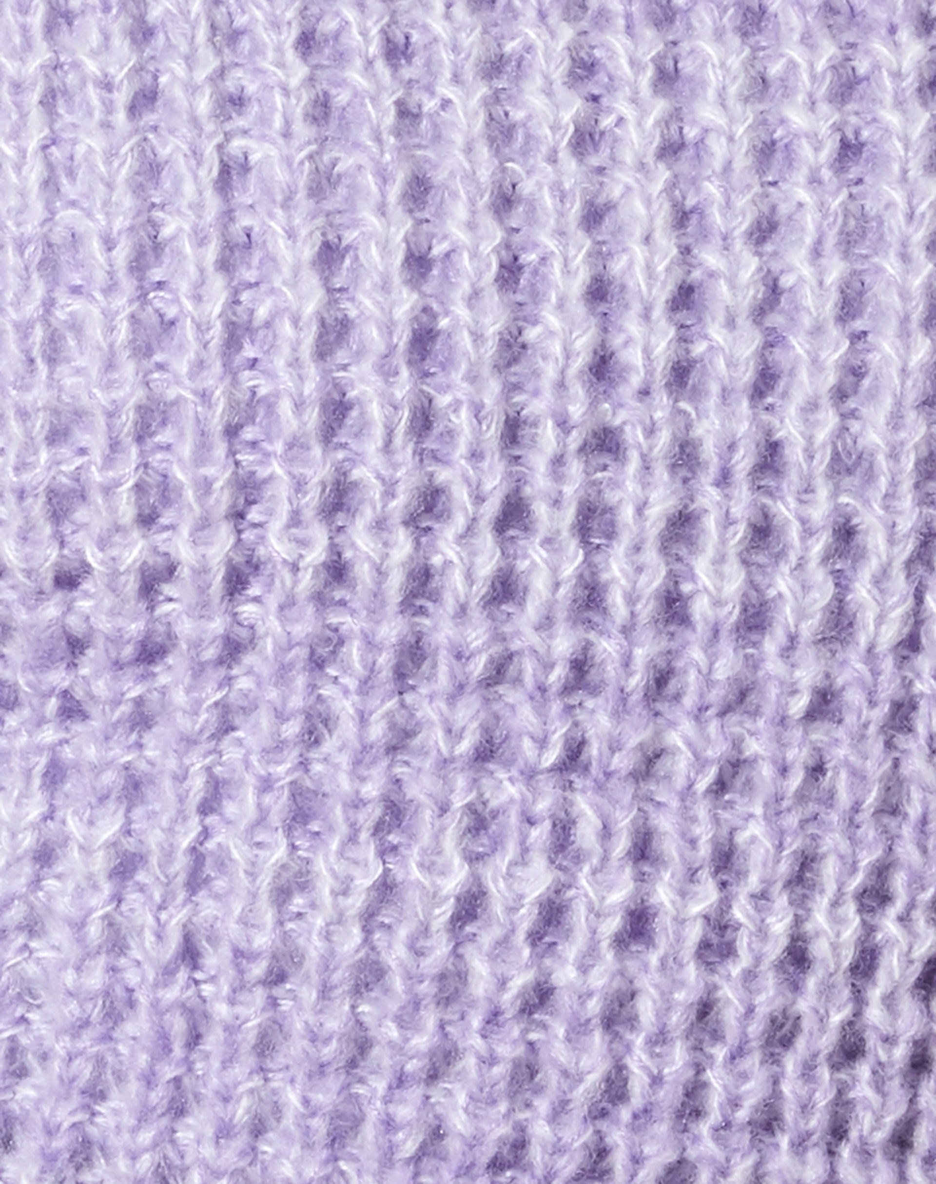 Caribou Jumper in Chunky Knit Lilac and White