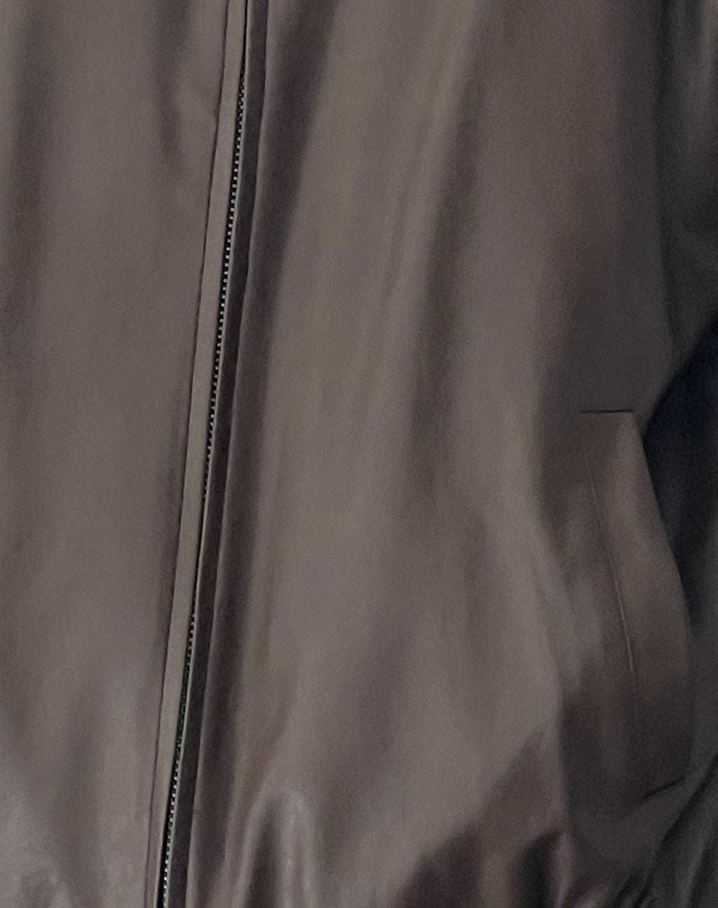 Cavita Jacket in PU Bitter Chocolate