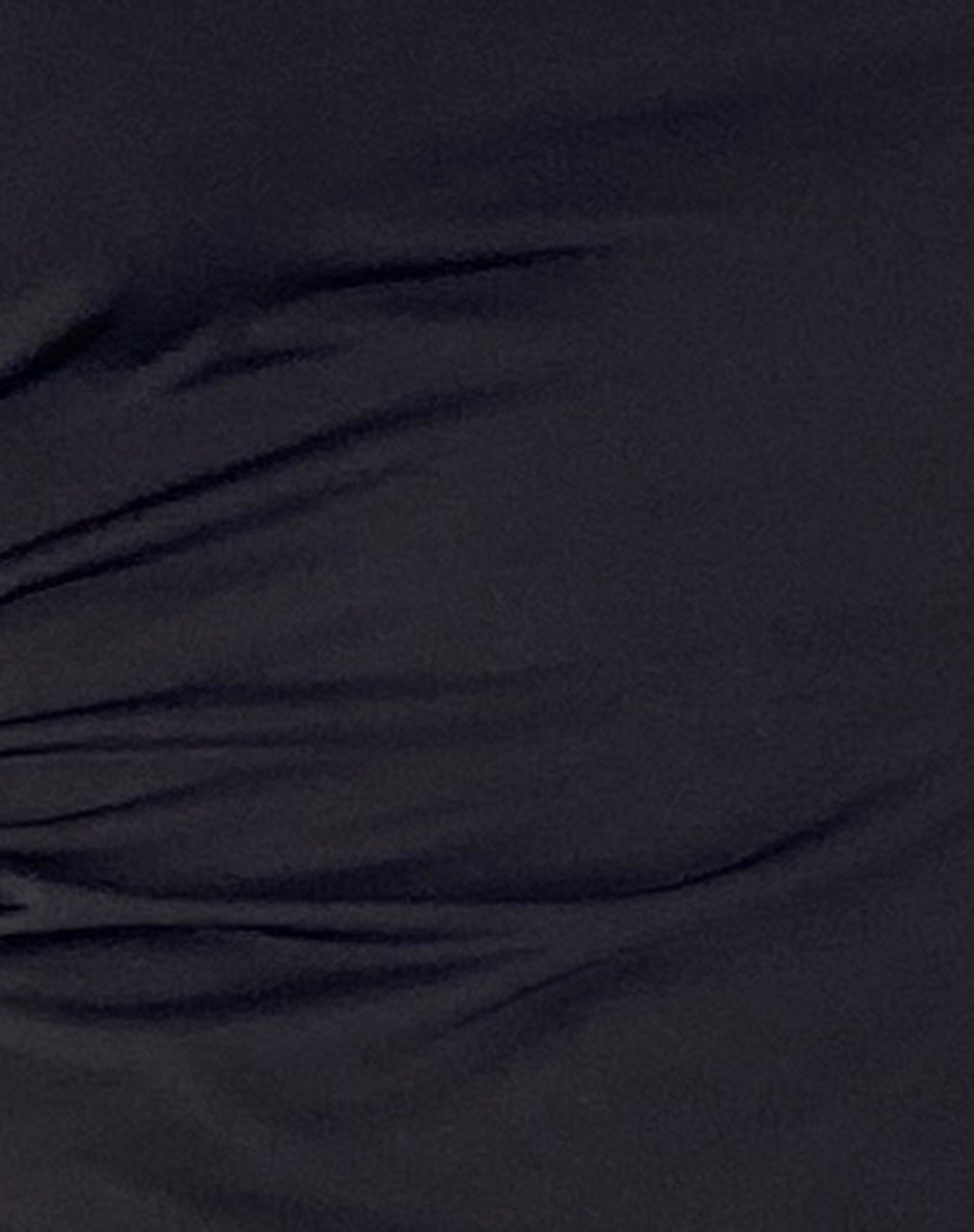 Dania One Shoulder Top in Slinky Black