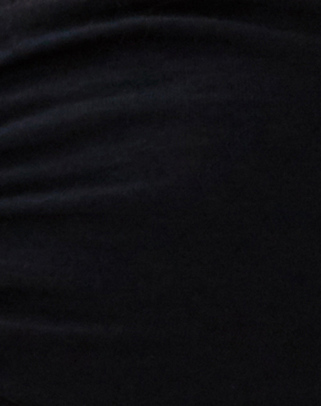 Dayu Bandeau Crop Top in Black
