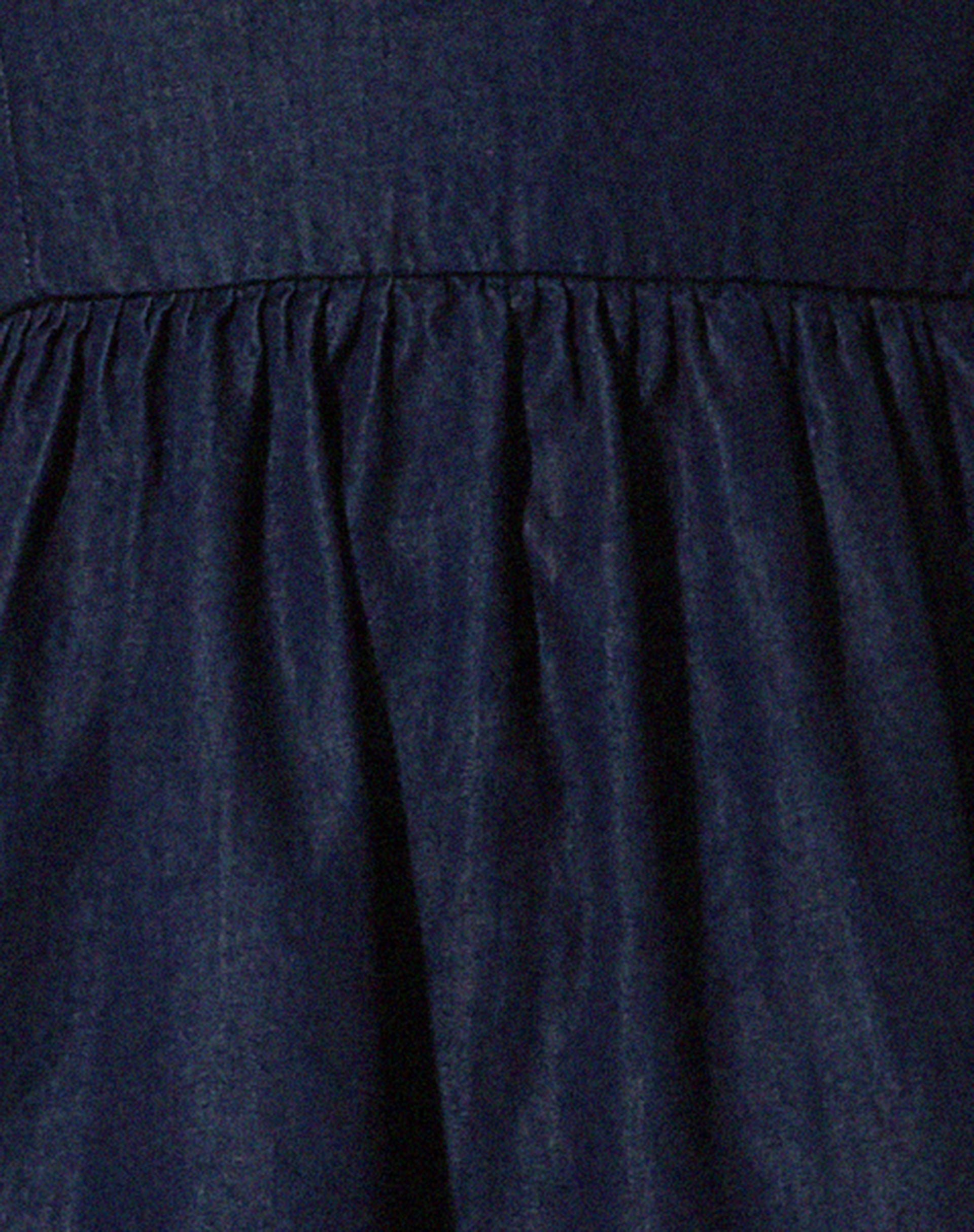 Doraya Midi Dress in Denim Blue Chambray