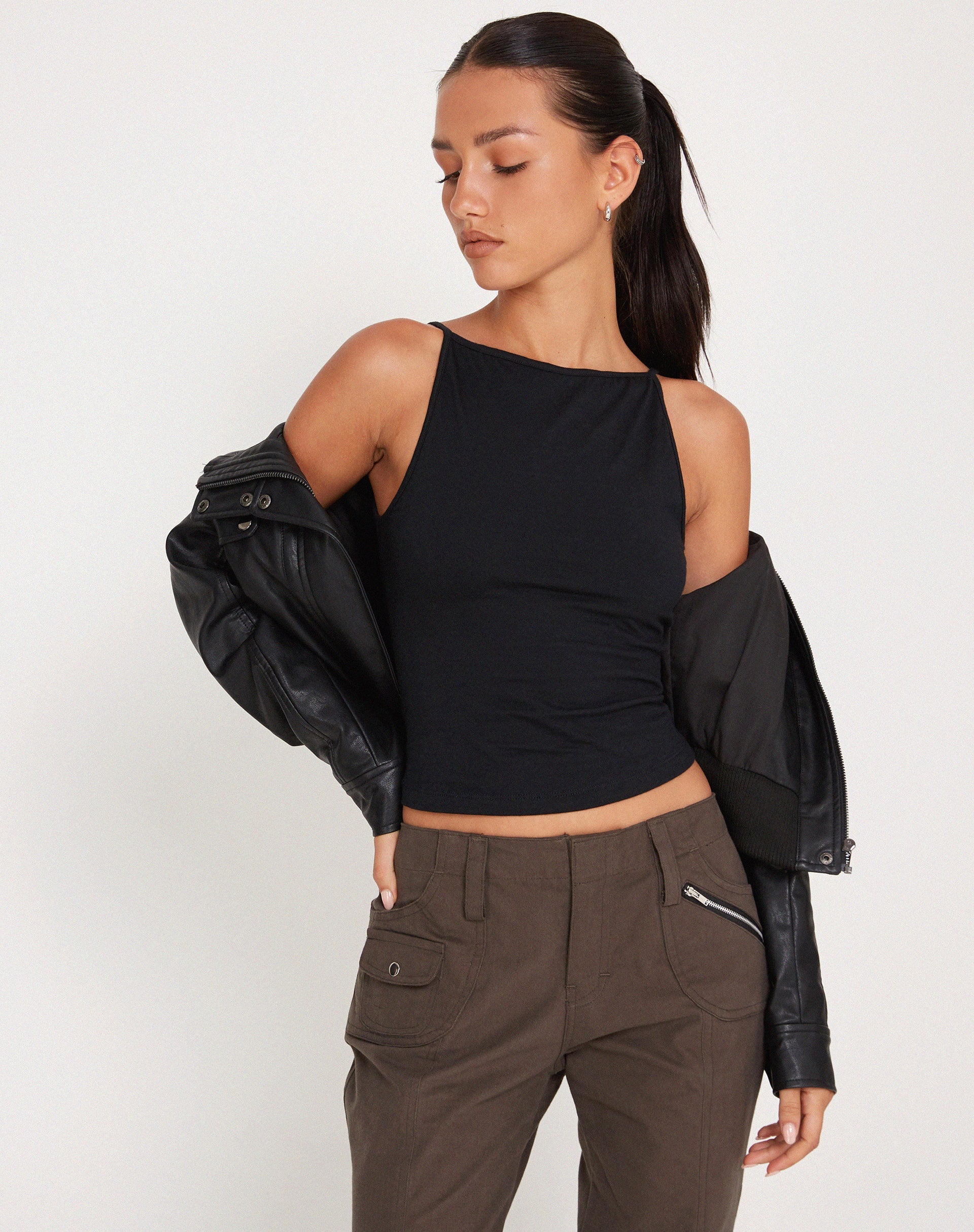 DUDLEY VEST BLACK