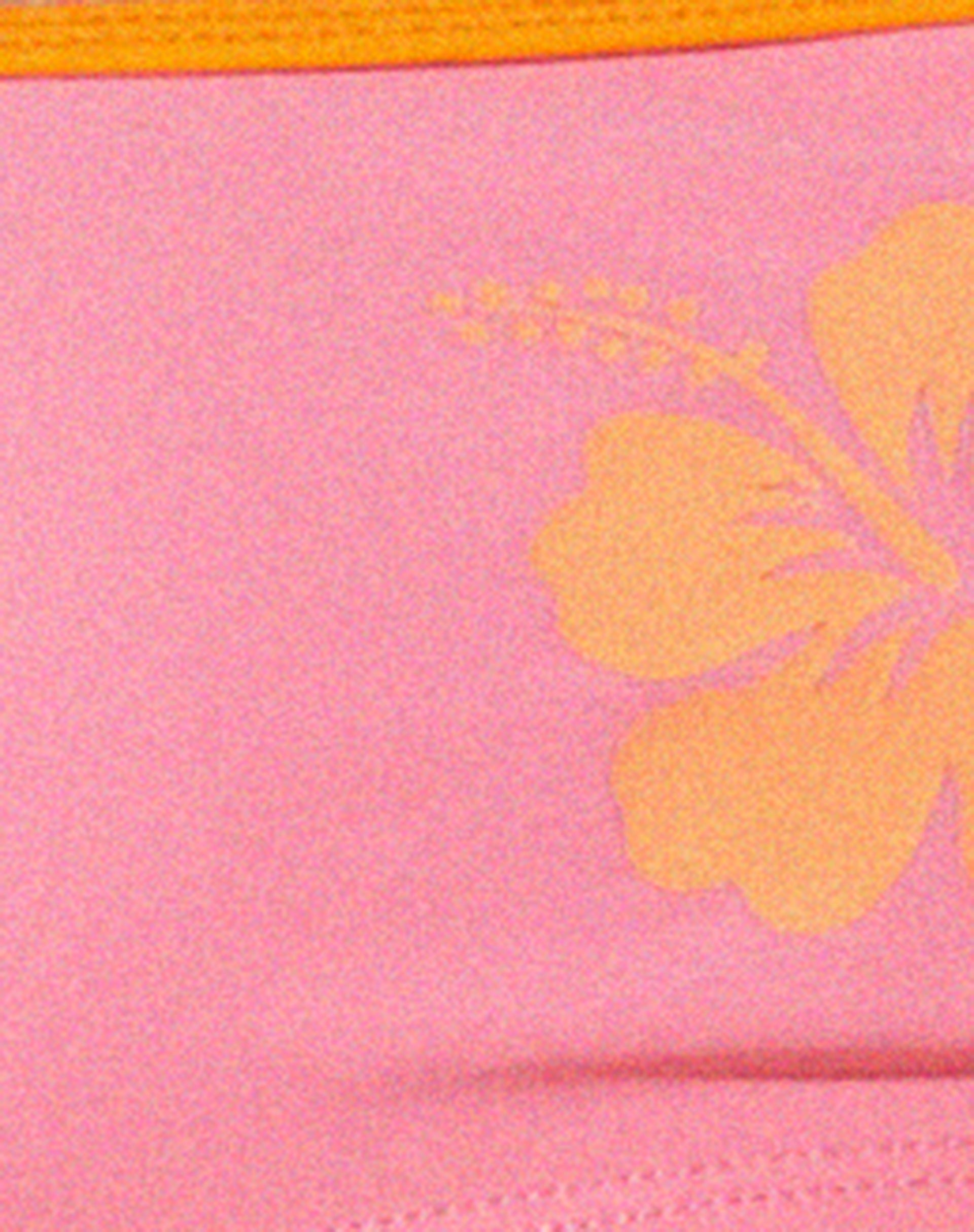 Elvina Bikini Top in Pink Terry Hibiscus