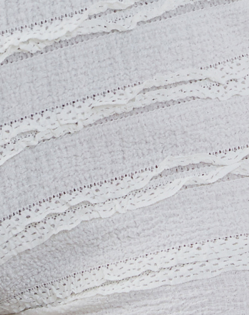 Ena Frilly Bloomer Micro Shorts in Ivory