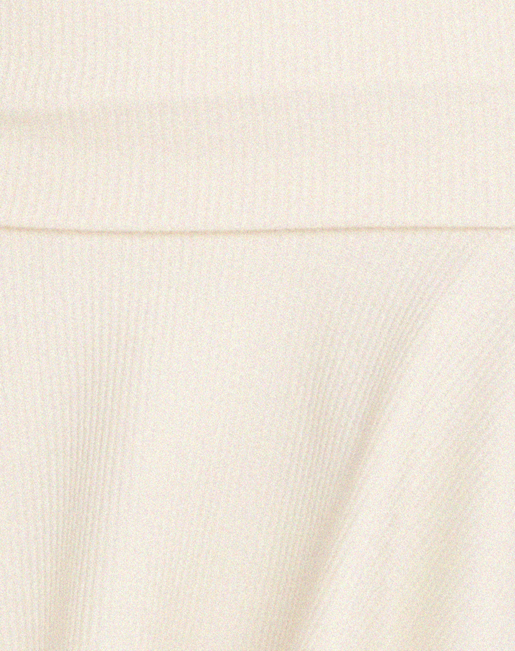 Orla Micro Mini Rib Skirt in Ivory