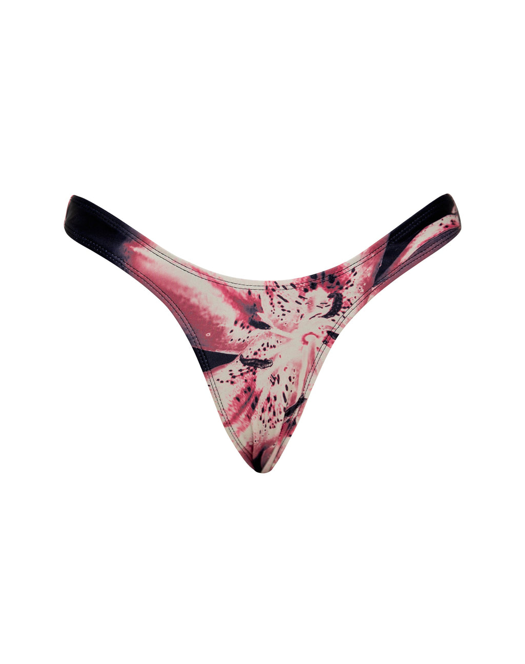 Farida Bikini Bottom in Lily Bloom