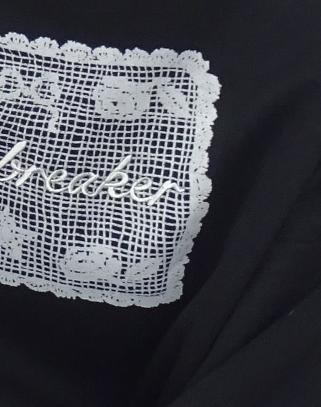 Glo Oversized Sweatshirt in Black with Heartbreaker Graphic