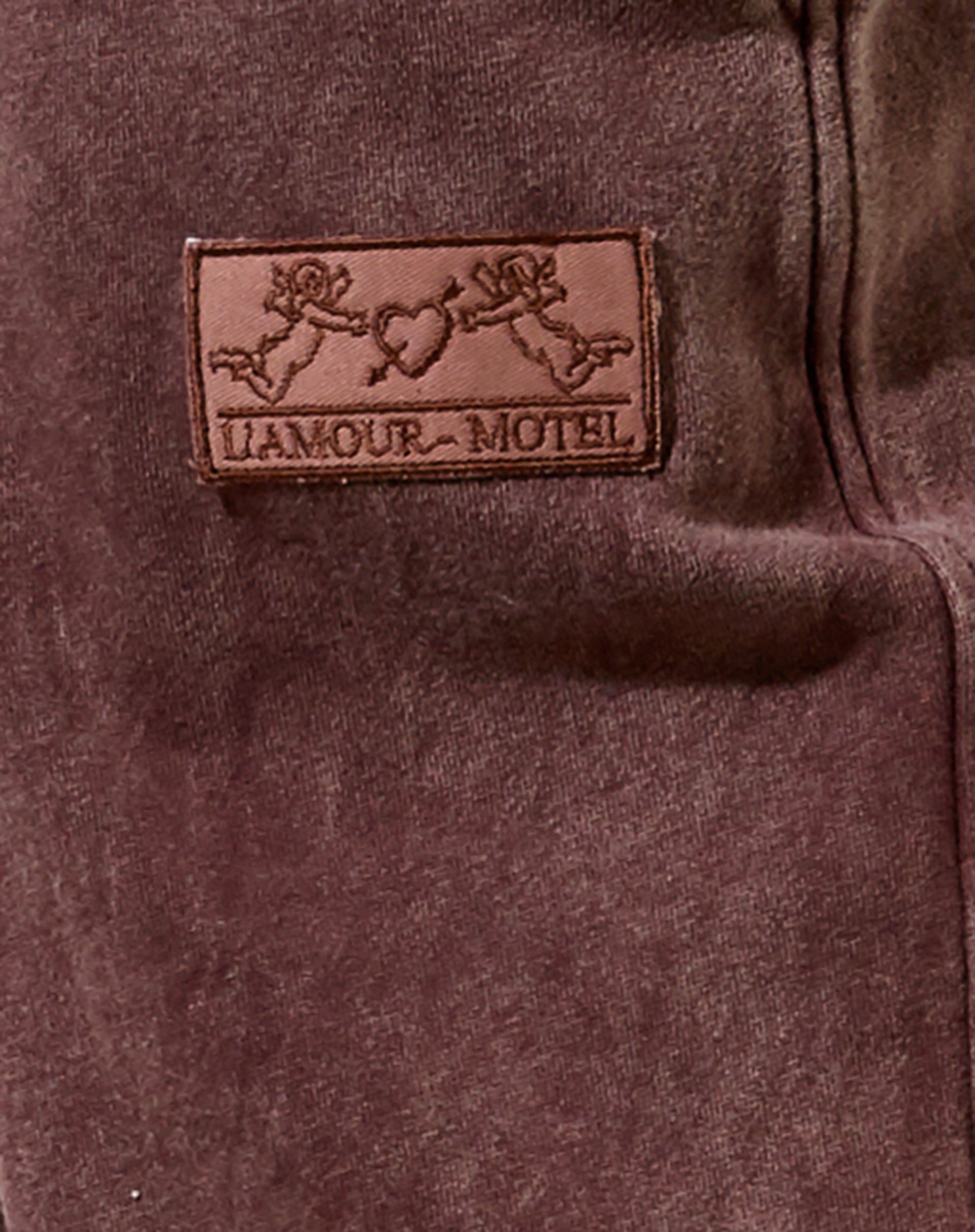 Roider Jogger in Brown Wash L'Amour Motel Label Embro