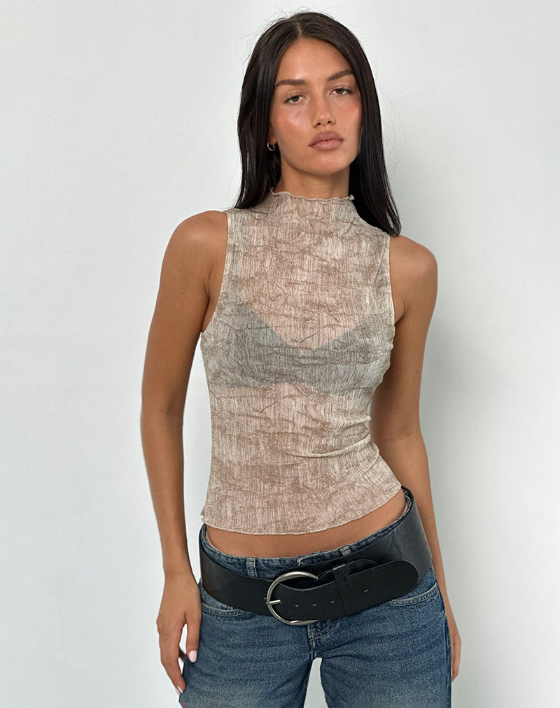 Hiraya Top in Light Brown