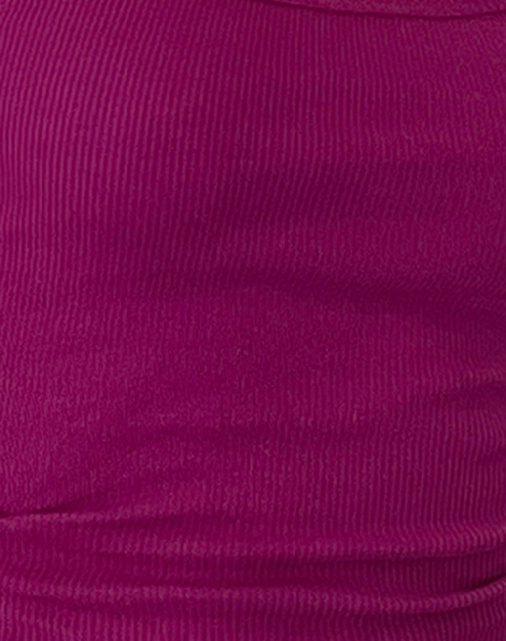 Roxe Ribbed Vest Top in Berry