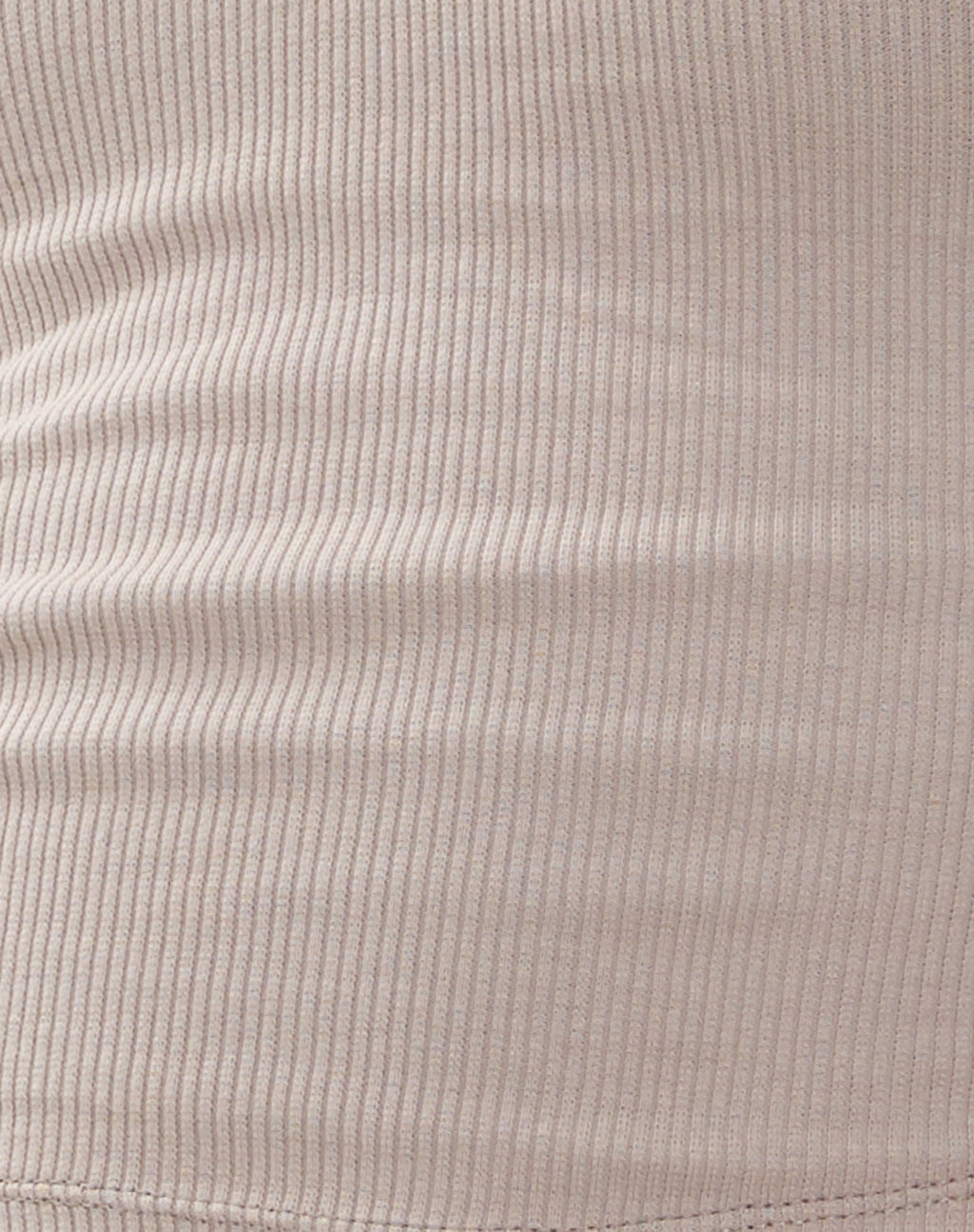 Jastio Vest Top in Oat Ribbed Jersey