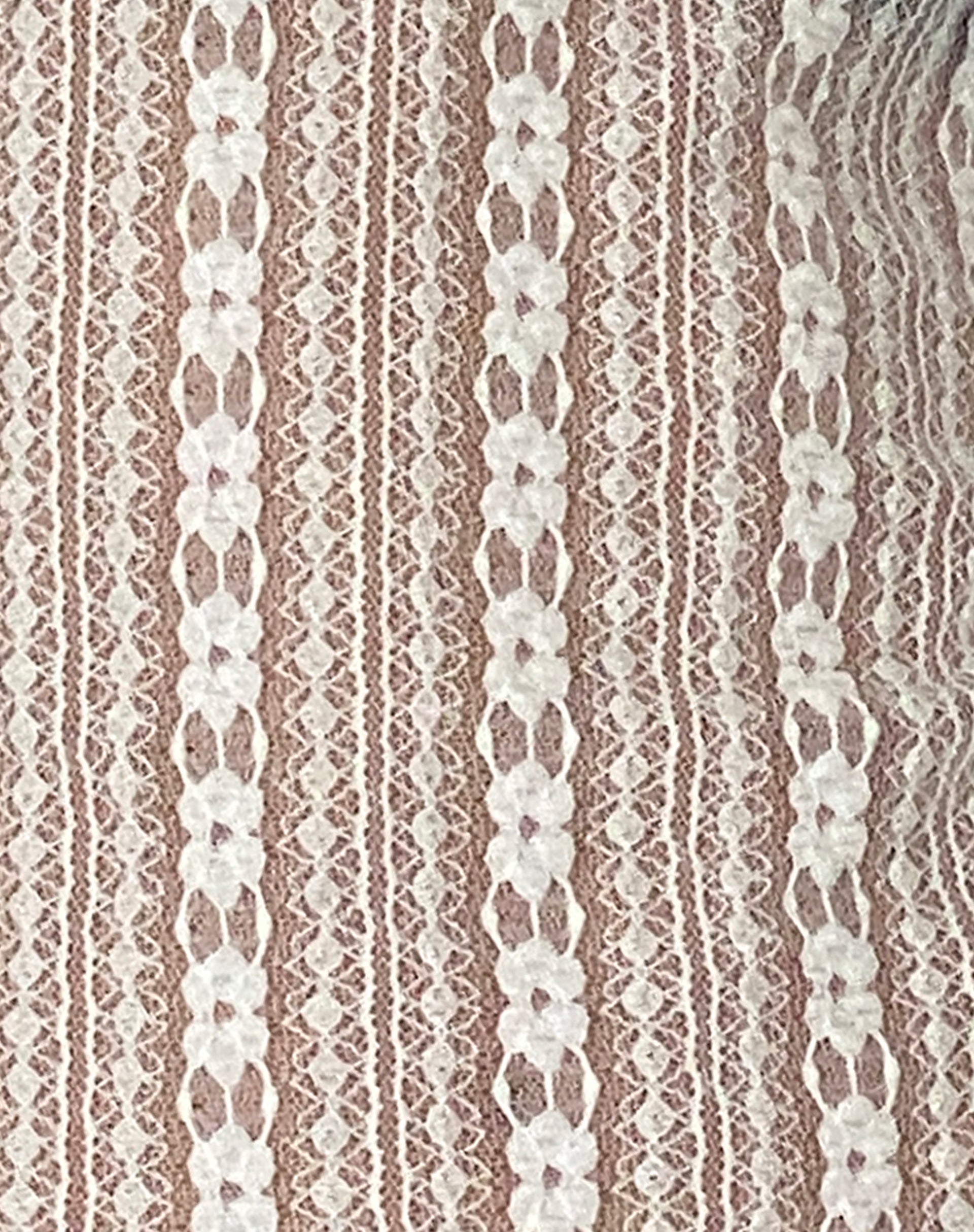 Jennifer Unlined Top in Lace White