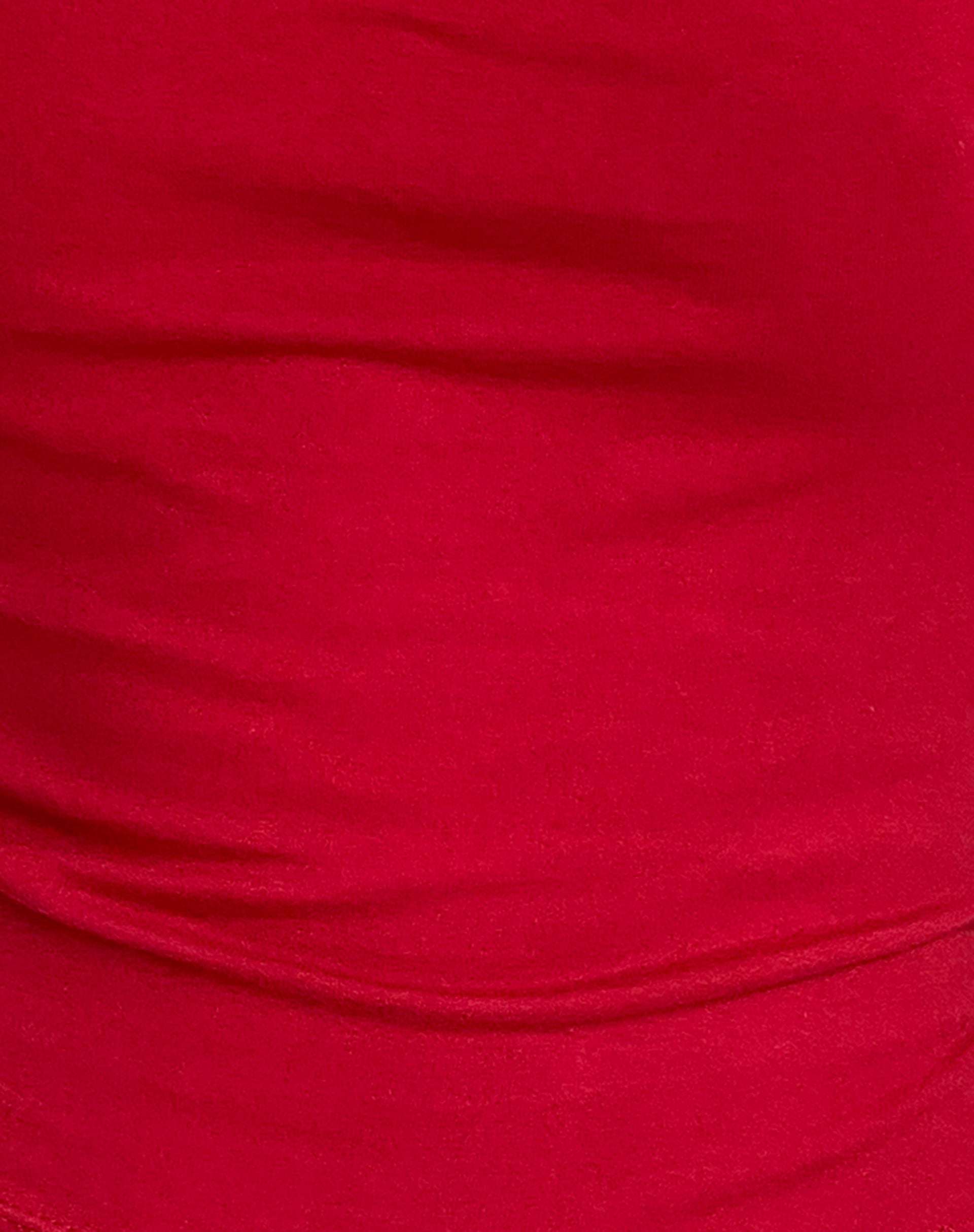 Jinsu Crop Top in Adrenaline Red