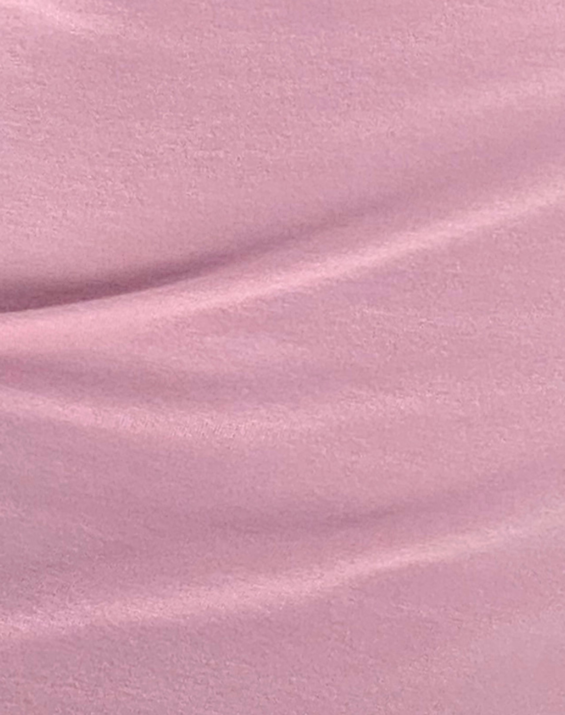 Jinsu Crop Top in Lycra Flamingo Pink