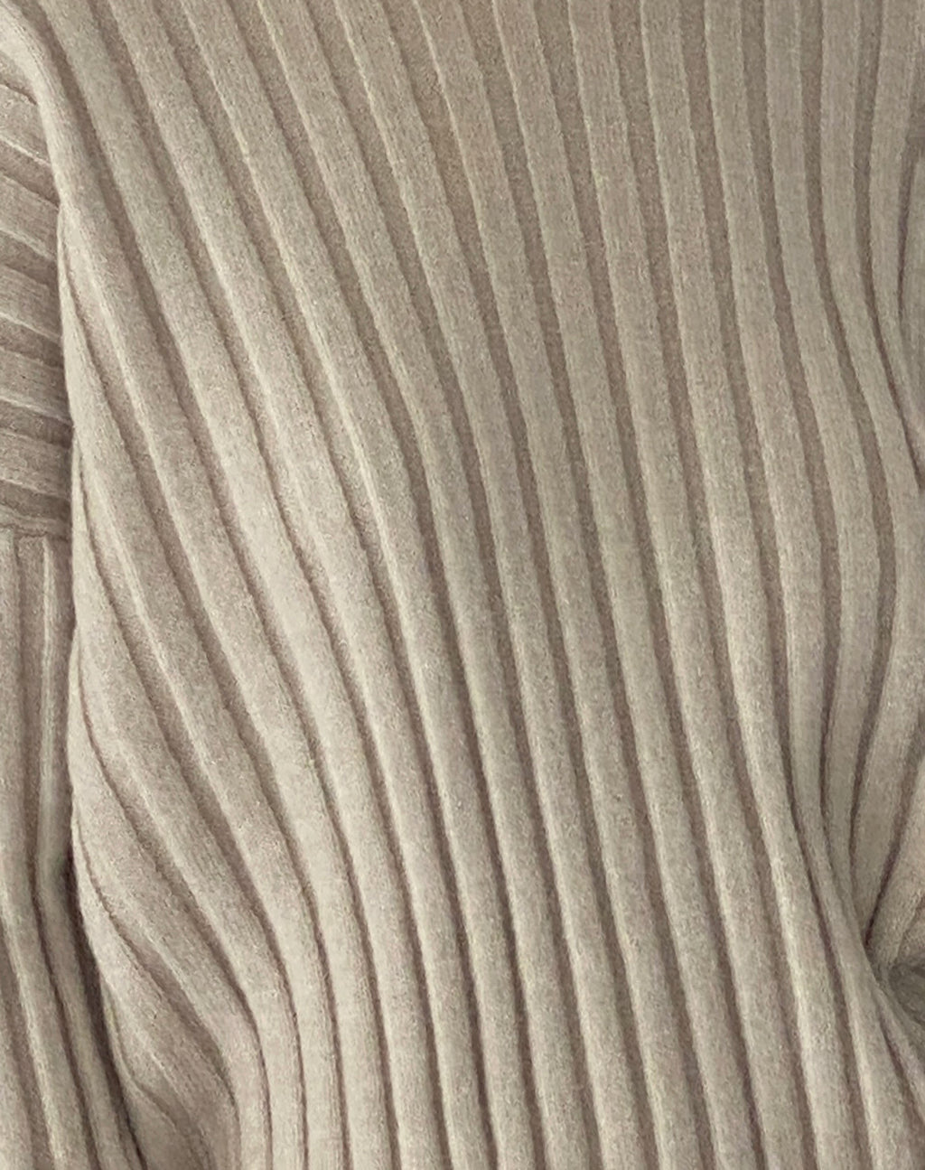 Judah Oversized Chunky Rib Knit Jumper in Ecru