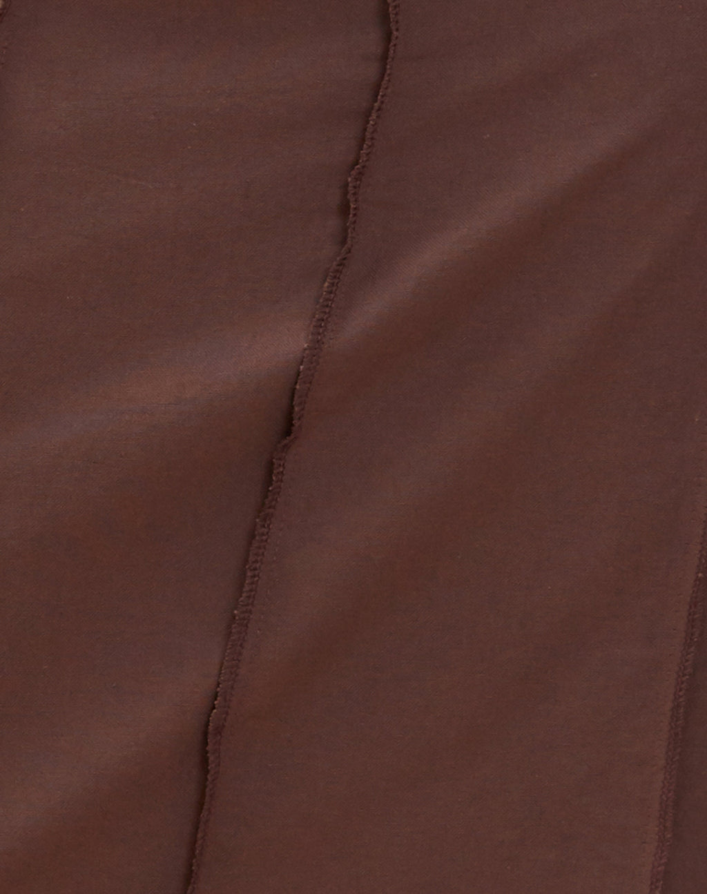 Karlesa Asymmetric Midi Skirt in Deep Taupe