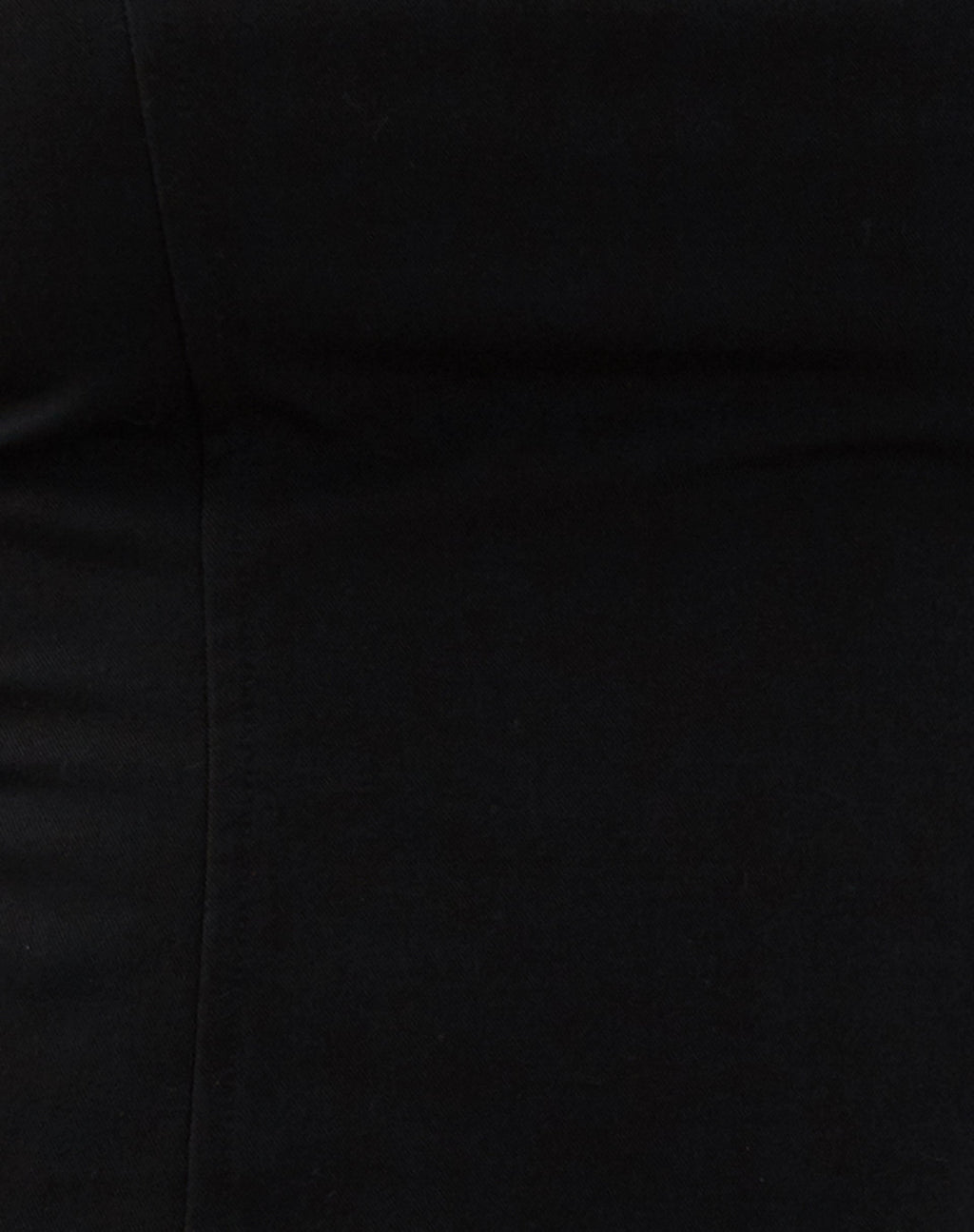 Kiona Corset Top in Black with White Binding