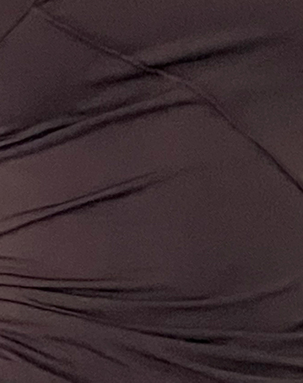 Klariza One Shoulder Top in Mocca