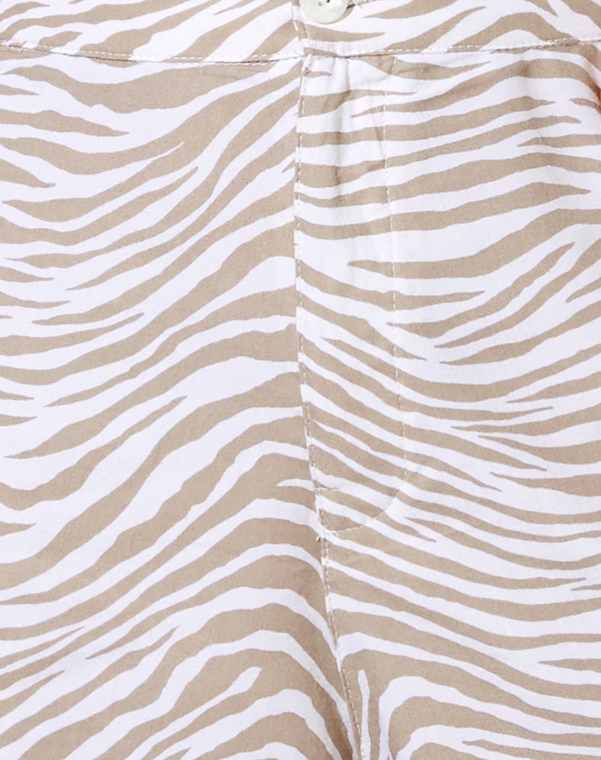 Lalisa Shorts in Tonal Zebra