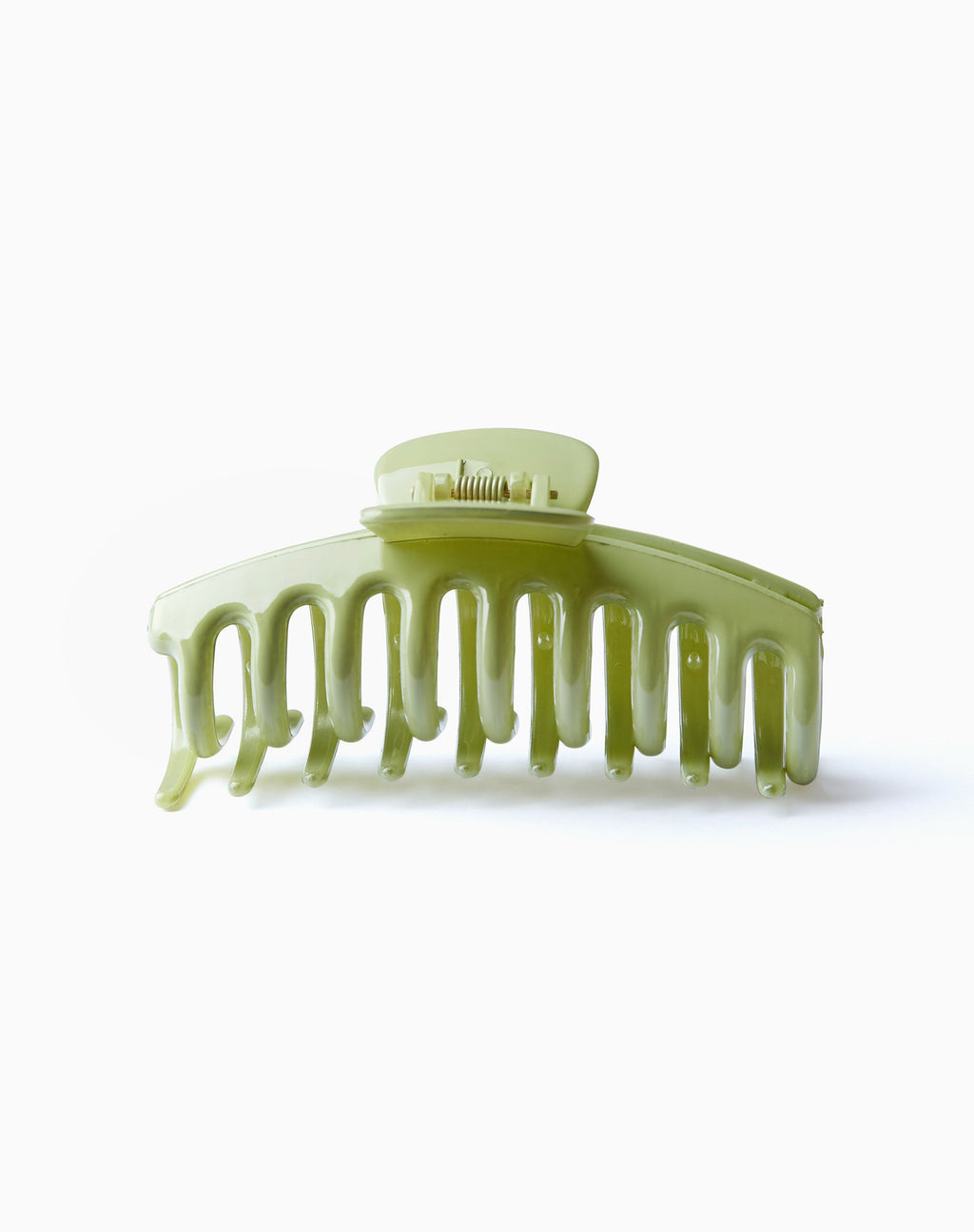 Lenta Hair Claw in Green
