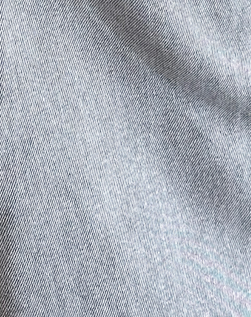 LOW RISE ROOMY GREY WASH