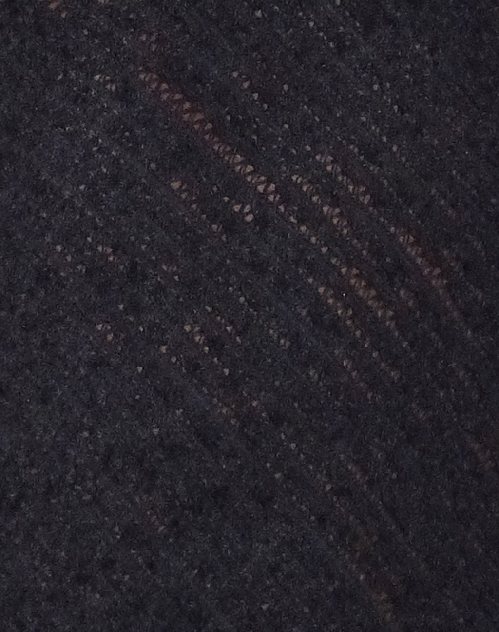 Maya Long Sleeve Top in Textured Black