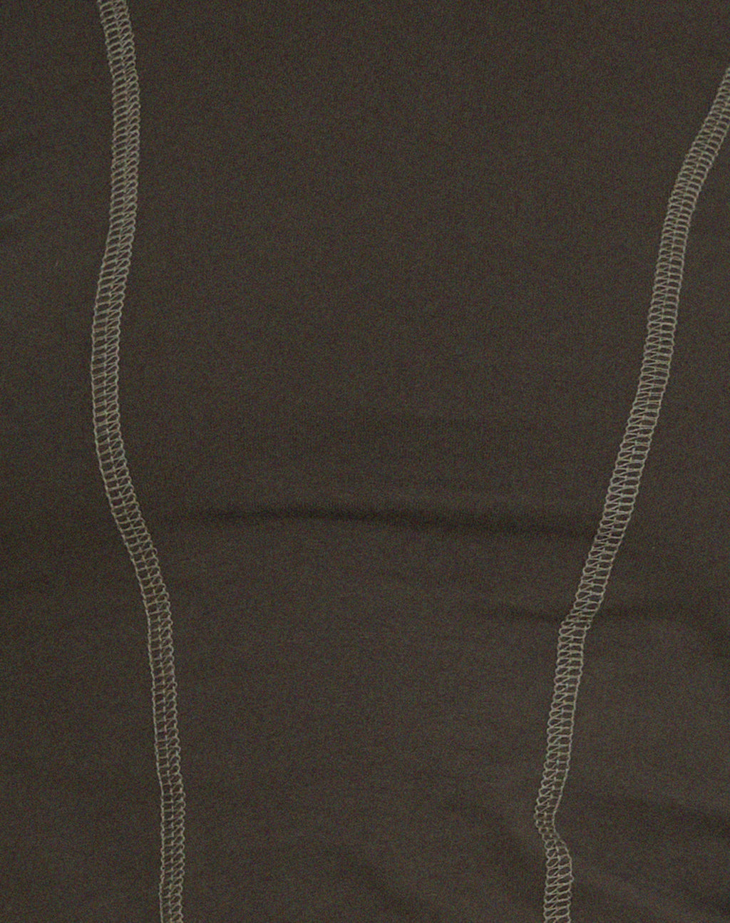 Megun Long Sleeve Top in Gunmetal with Grey Top Stitch