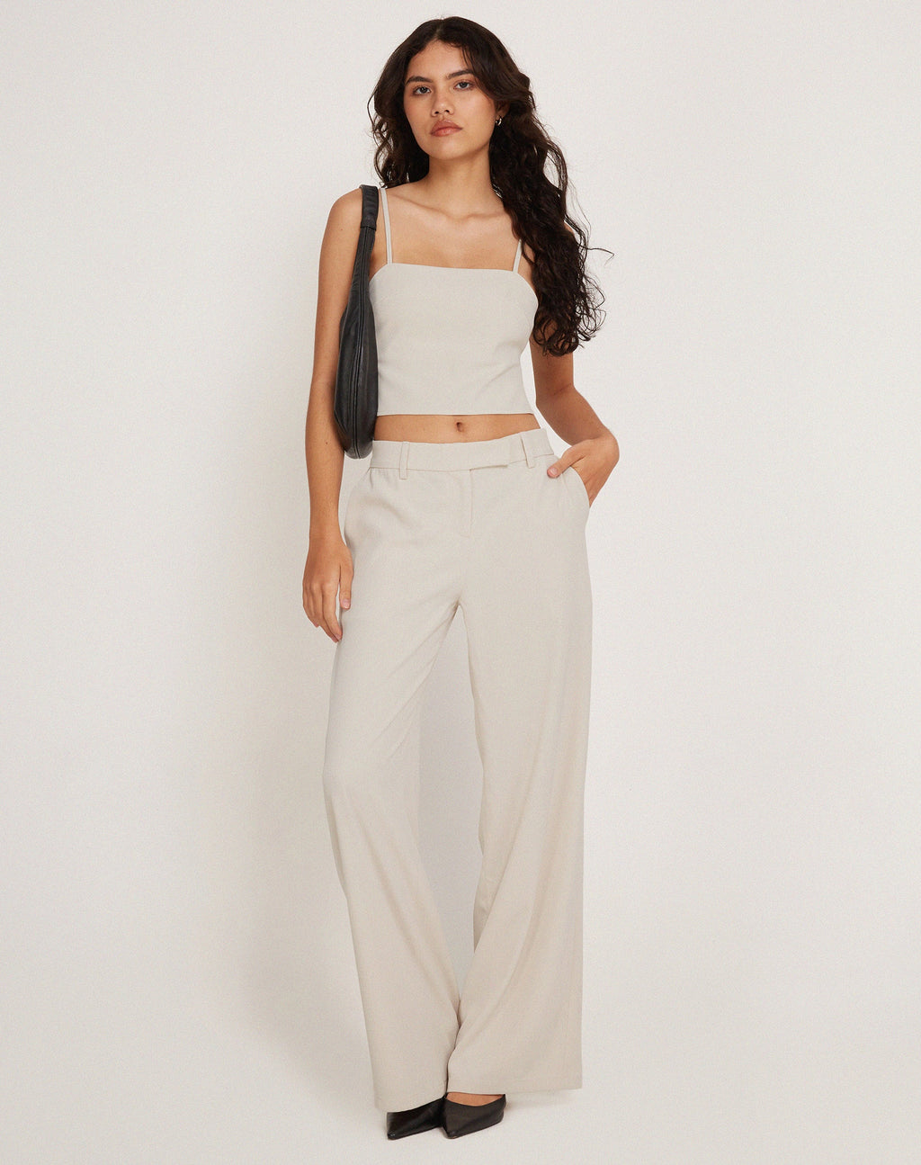 Jabba Trouser in Light Cream