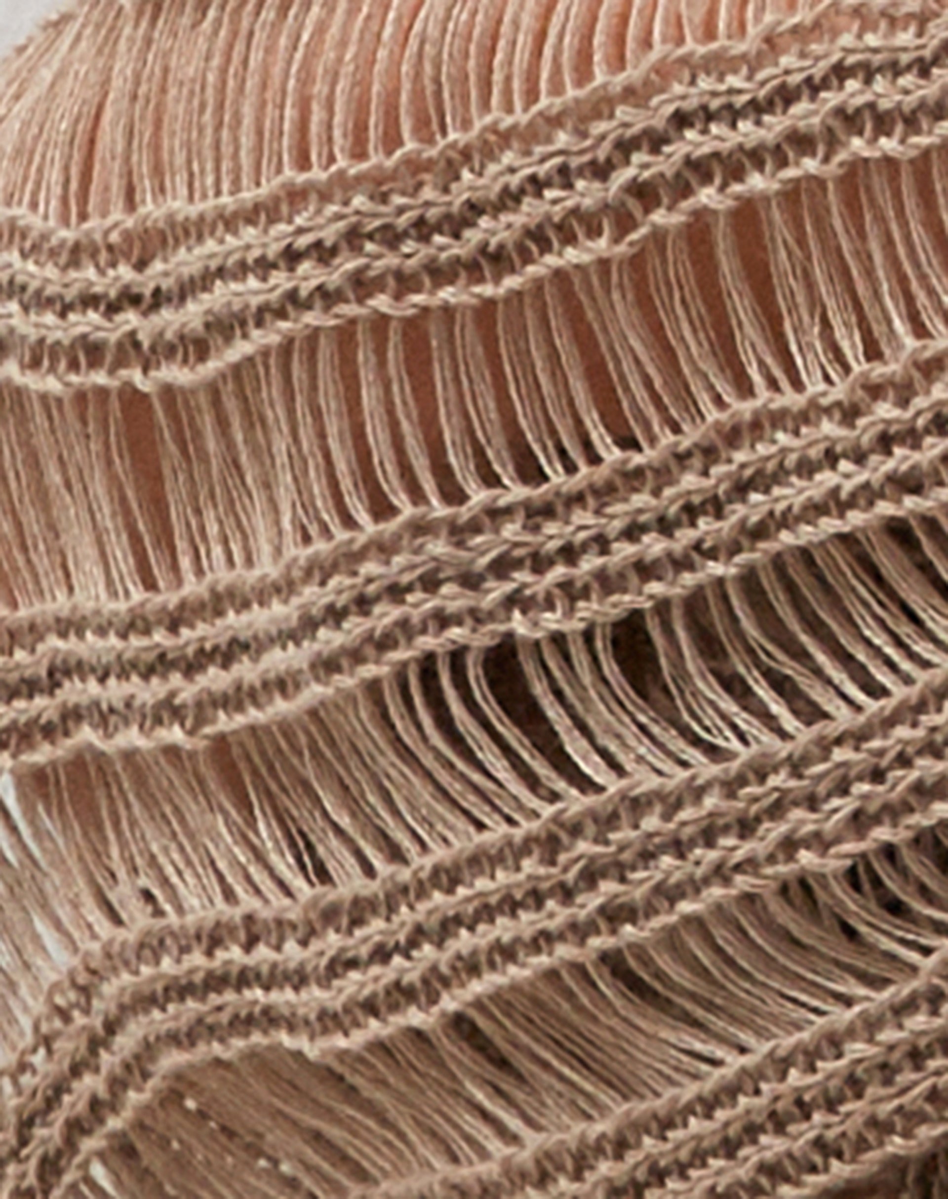 Mika Knitted Shrug in Desert Taupe