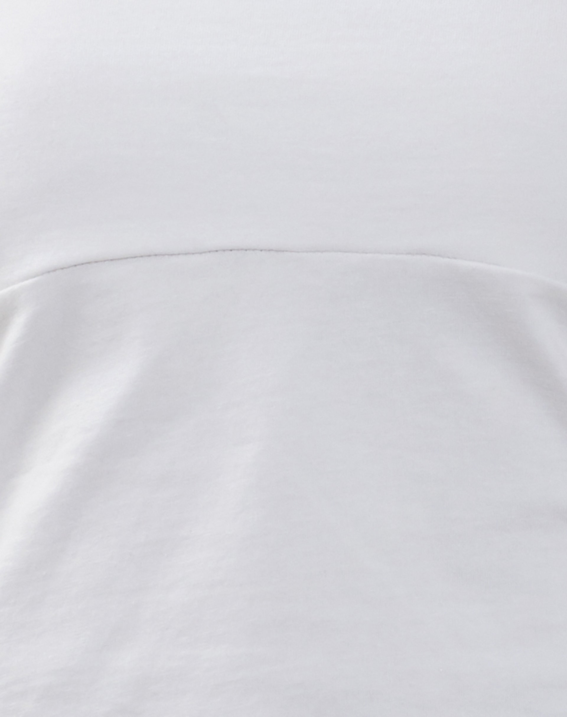 Minase Asymmetric Bandeau Top in White
