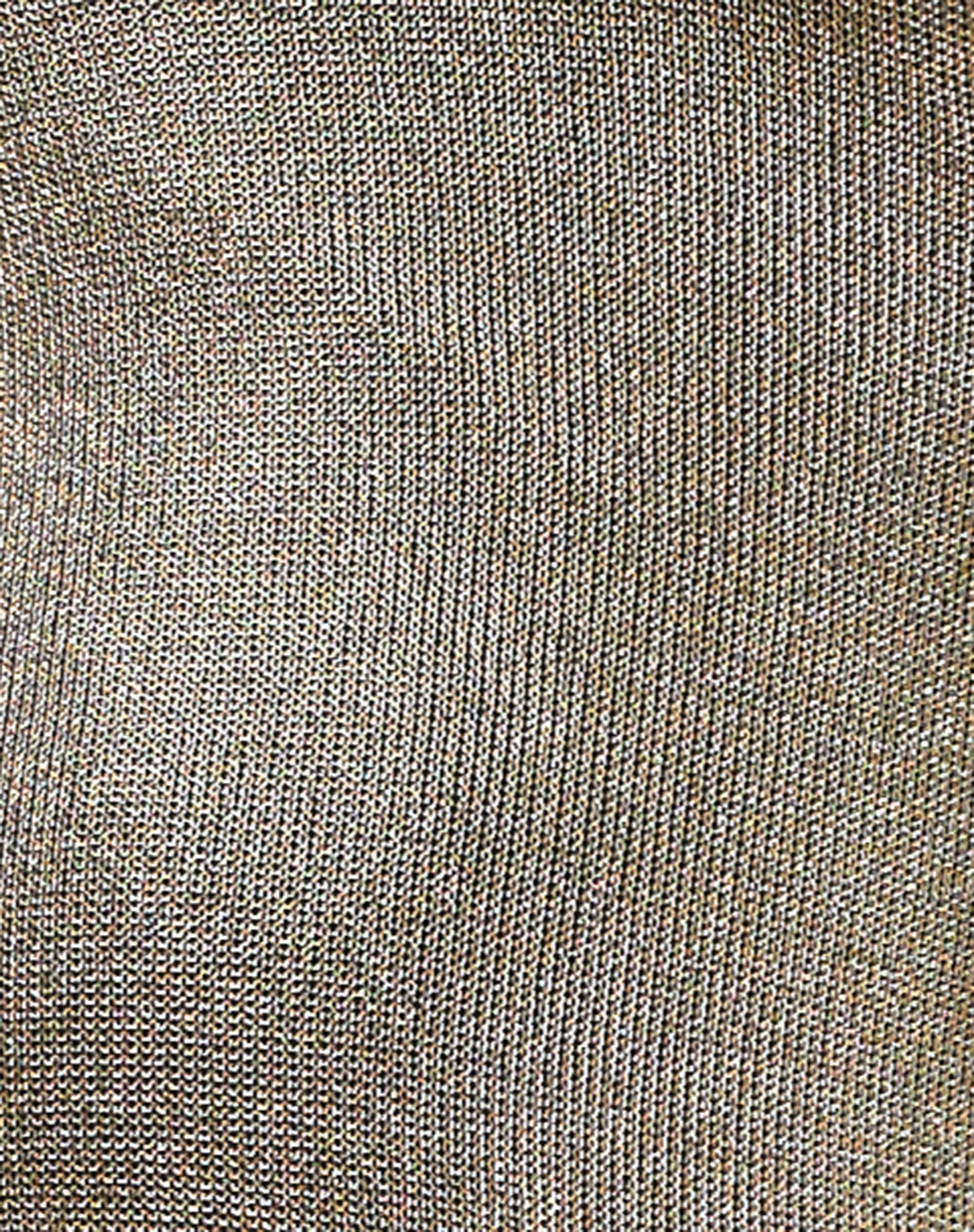 Morticia Maxi Dress in Chain Knit Gold