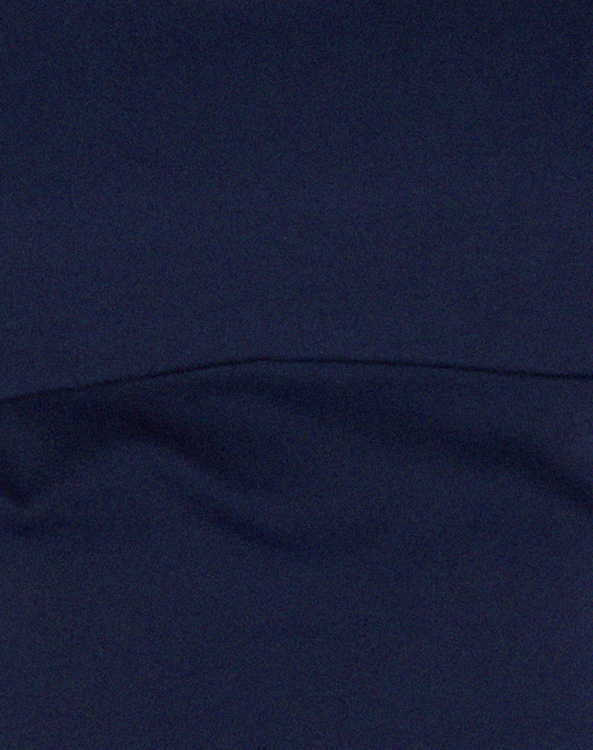 Tenley Crop Top in Satin Midnight Navy Blue