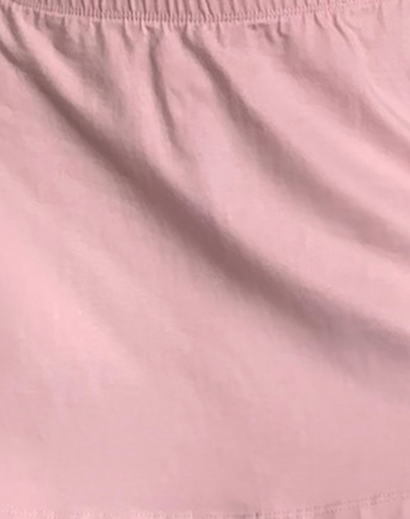 Nidya Aline Mini Skirt in Pink Lady