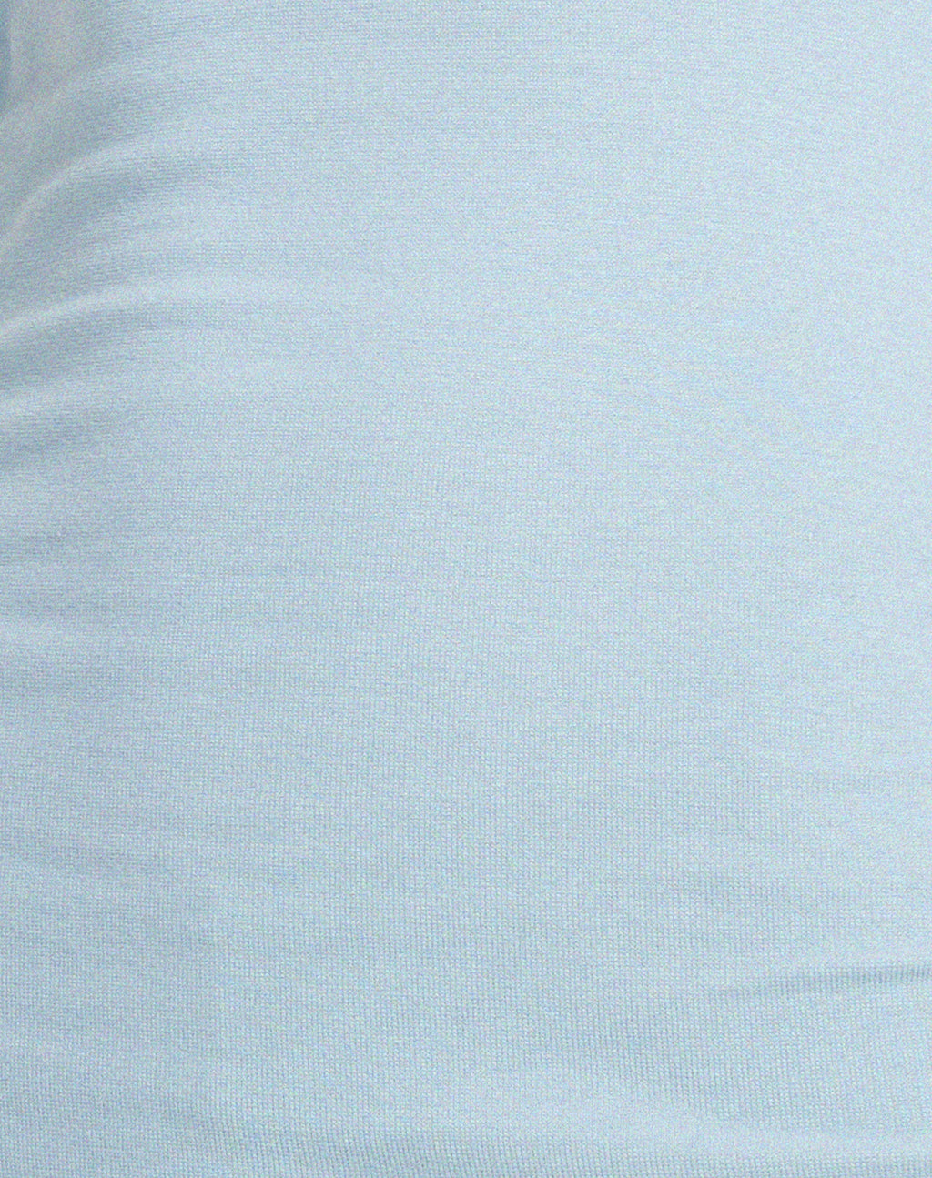 Niwaya Long Sleeve Mini Dress in Rib Powder Blue