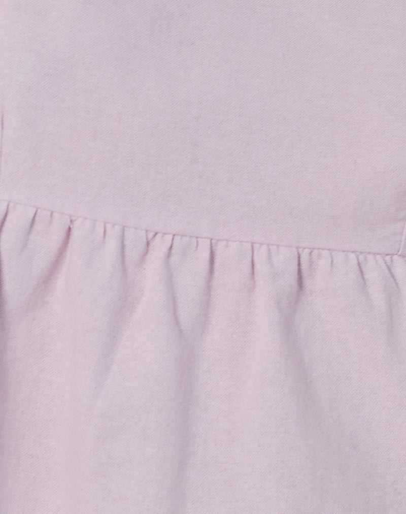 Palsi Tie Side Top in Light Lilac