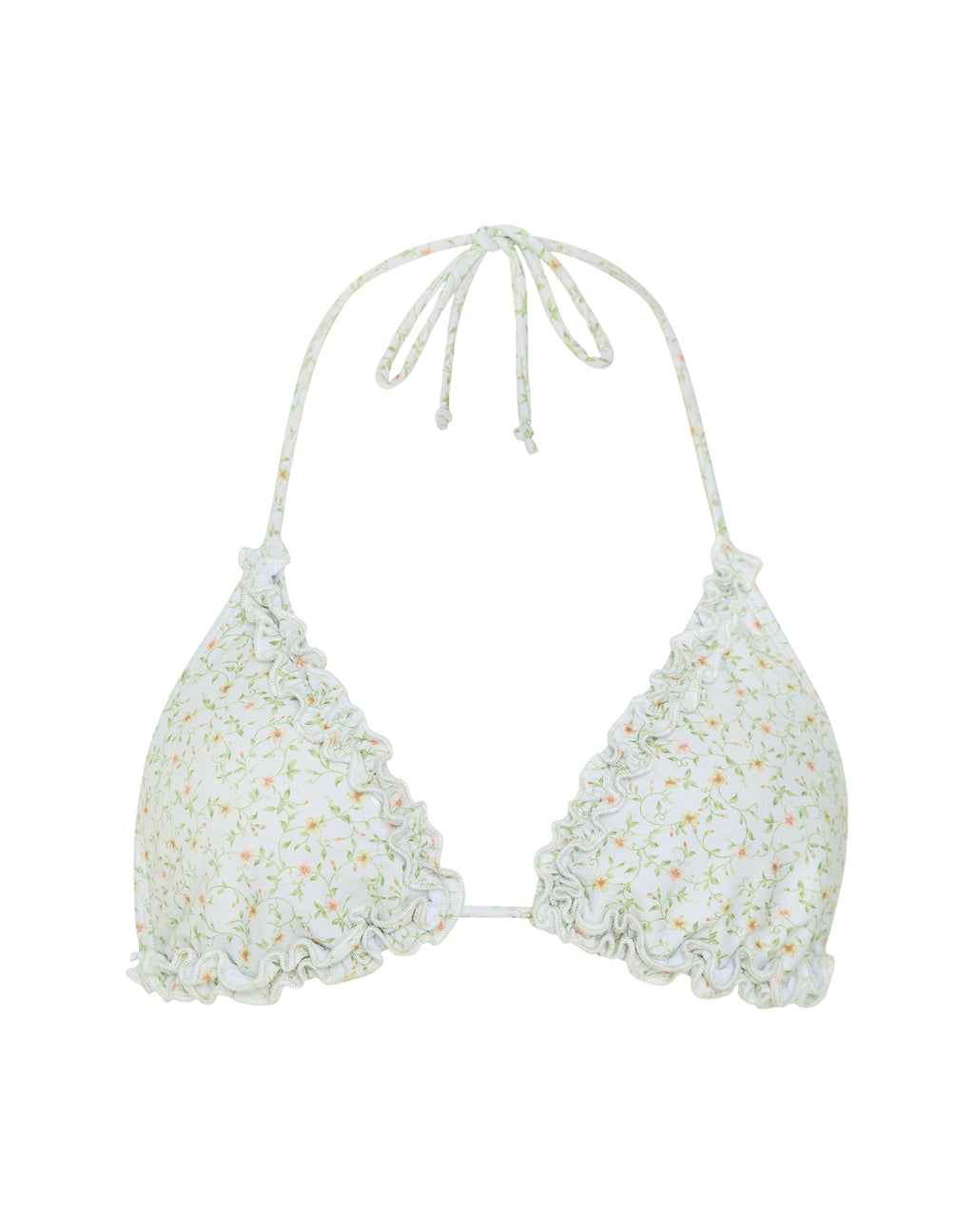 Pandya Bikini Top in Pretty Petal Ivory