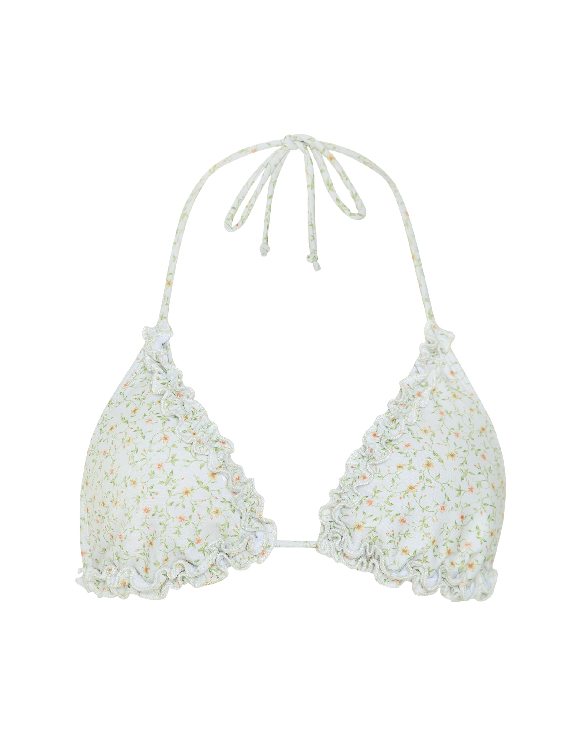 Pandya Bikini Top in Pretty Petal Ivory