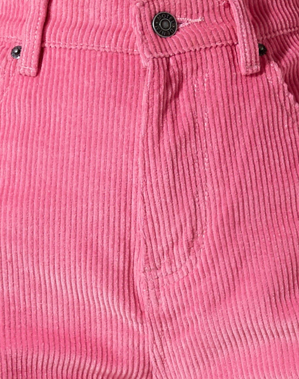 Parallel Trouser in Cord Bubblegum Pink