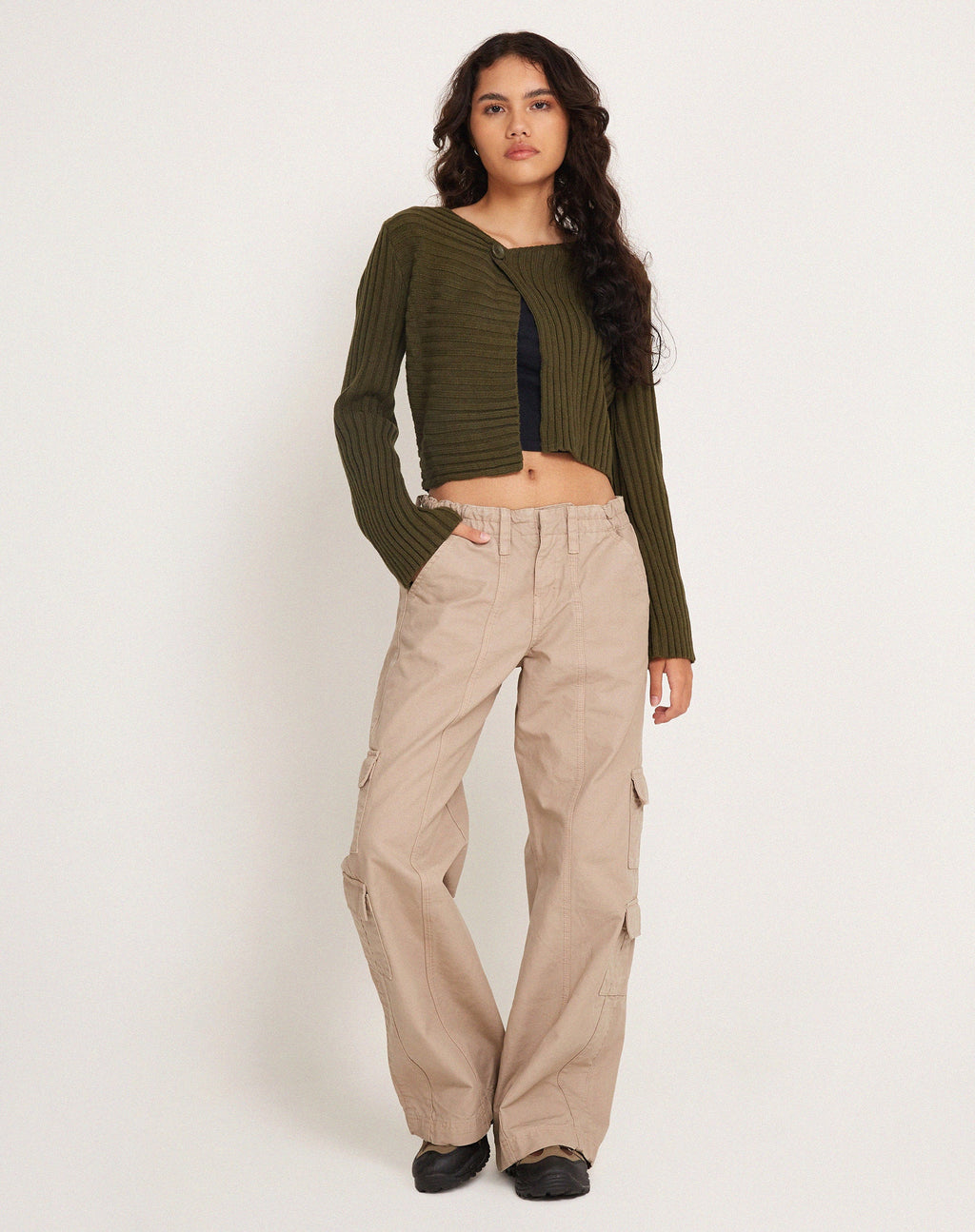 Penelope Cardi in Deep Olive