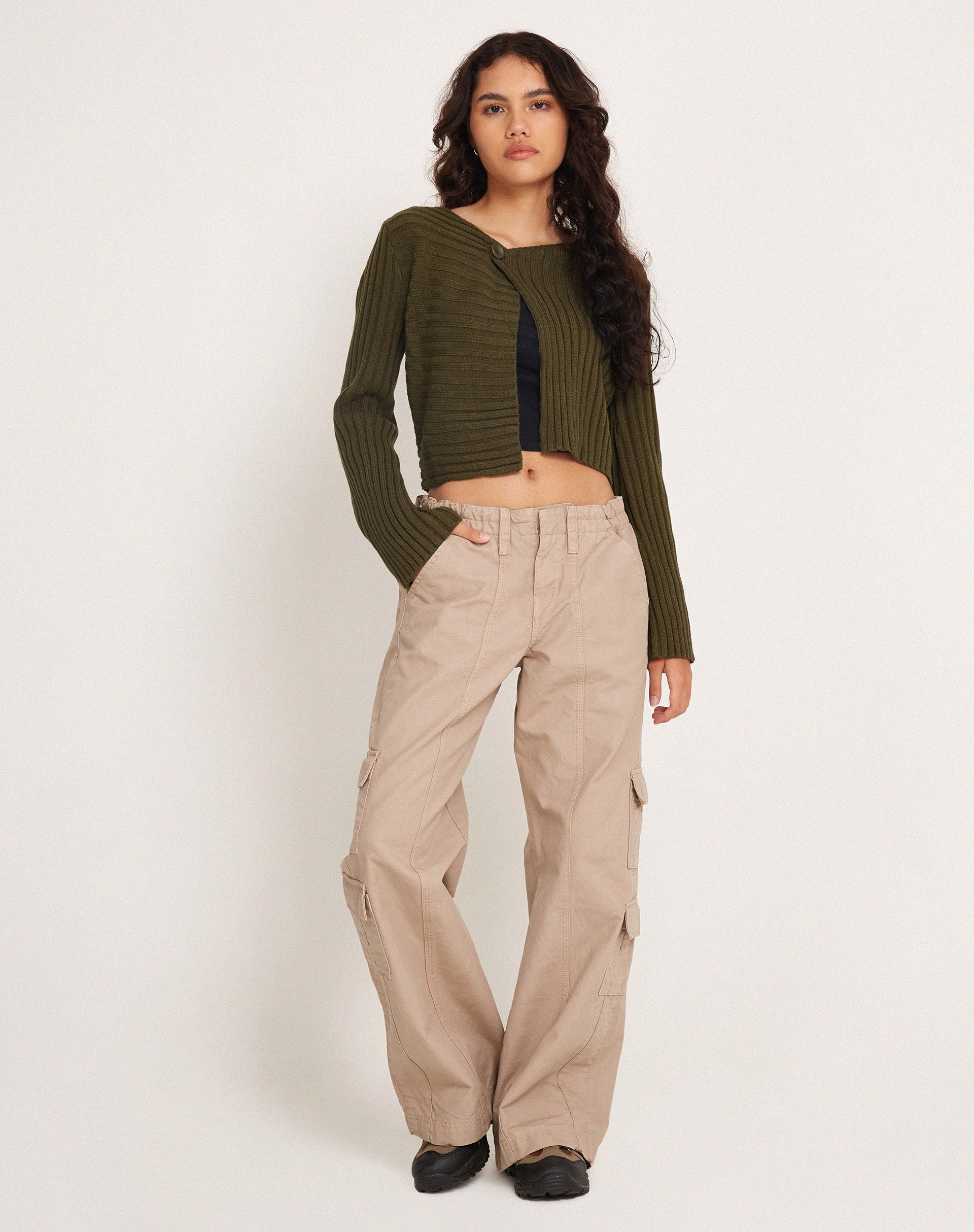 Penelope Cardi in Deep Olive