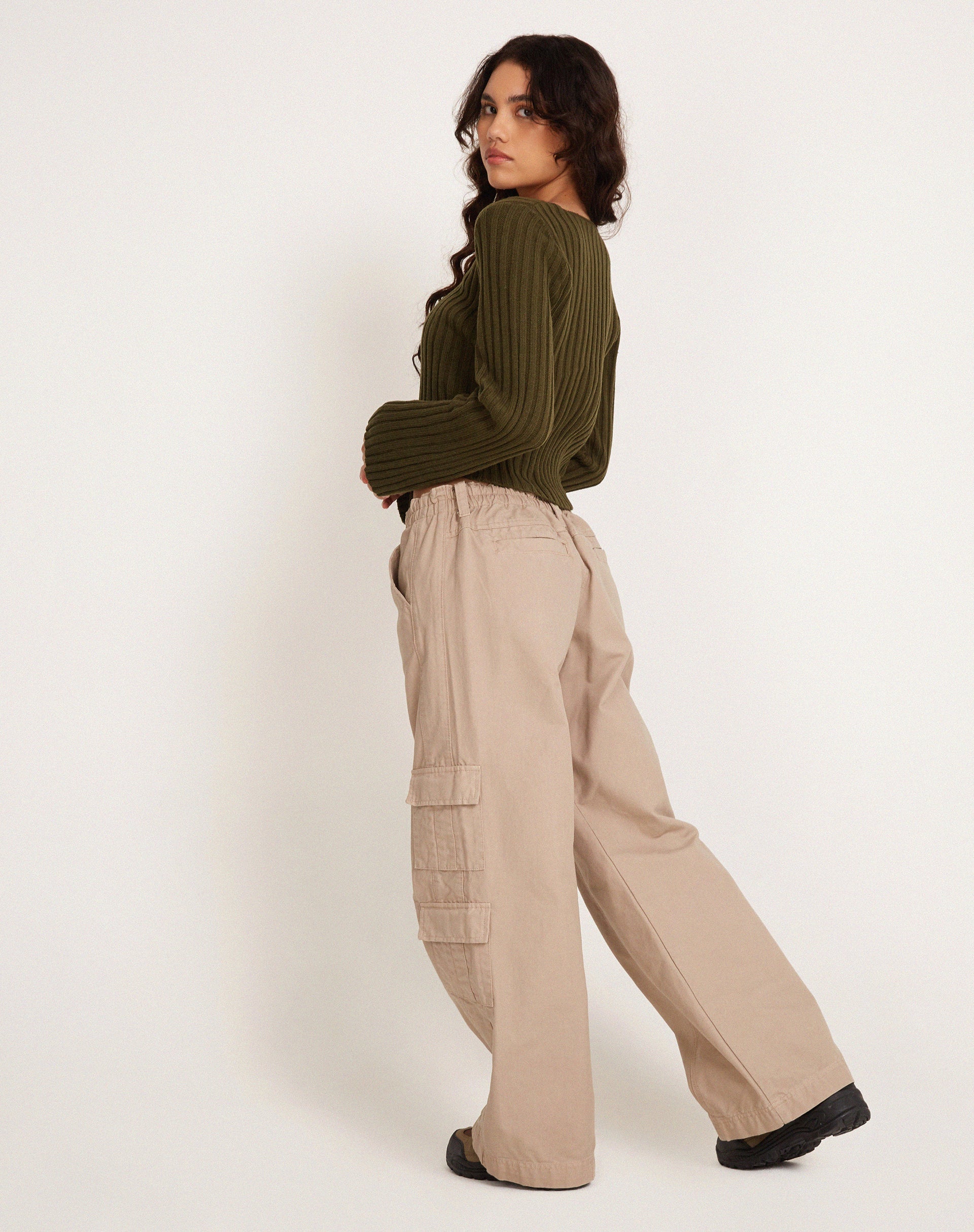 Penelope Cardi in Deep Olive