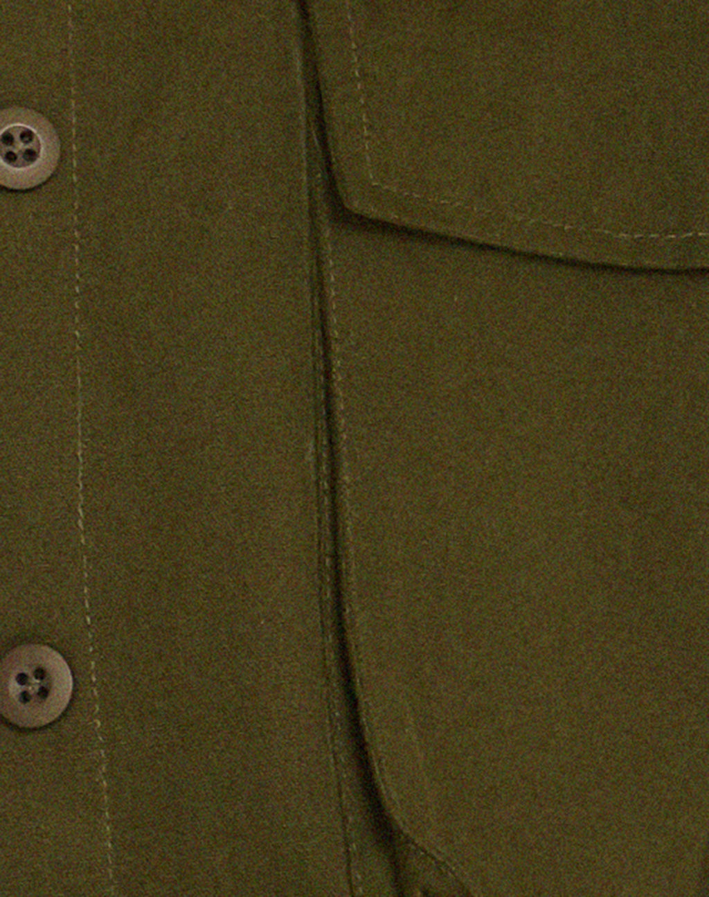 Phlox Oversized Shirt in Dark Olive