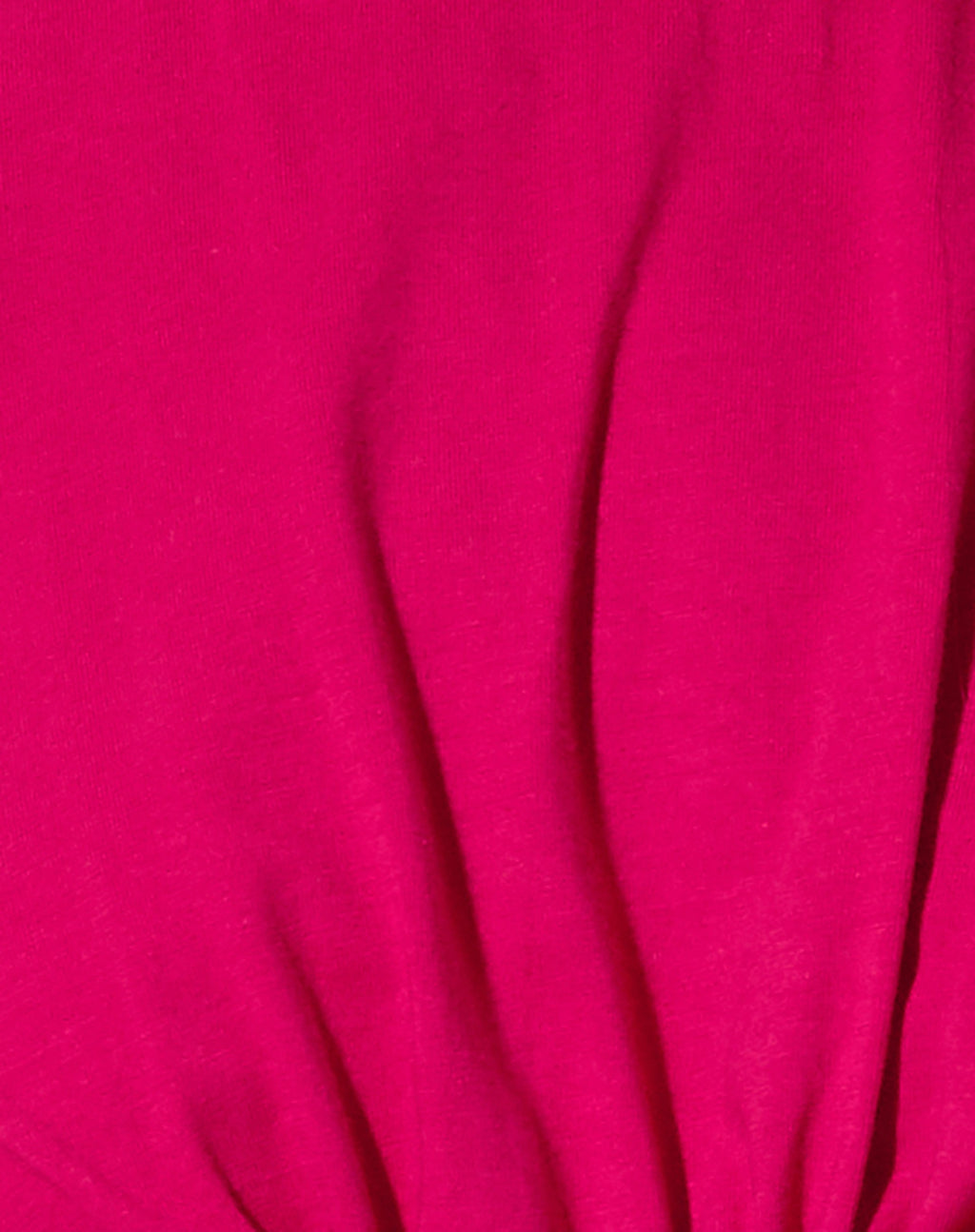 Yasni Crop Top in Lycra Fandango Pink